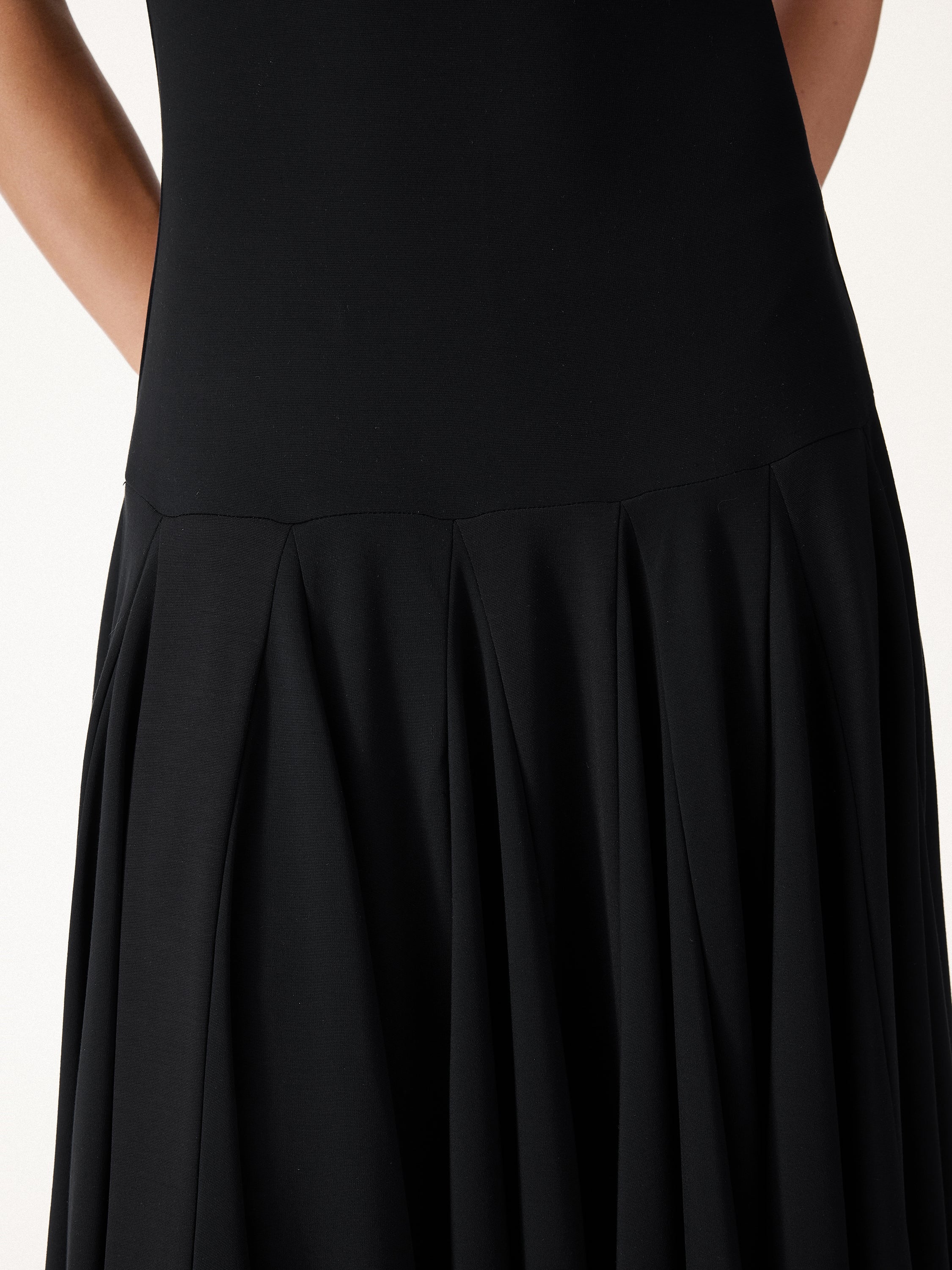 OGLmove Women's Square Neck Sleeveless Midi Bra Dress