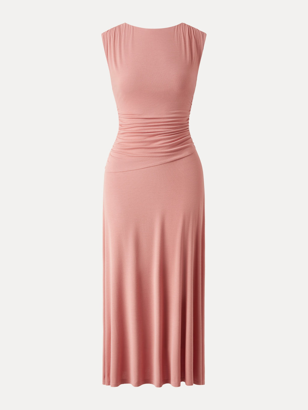 OGLmove Breezy Side Ruched Maxi Dress