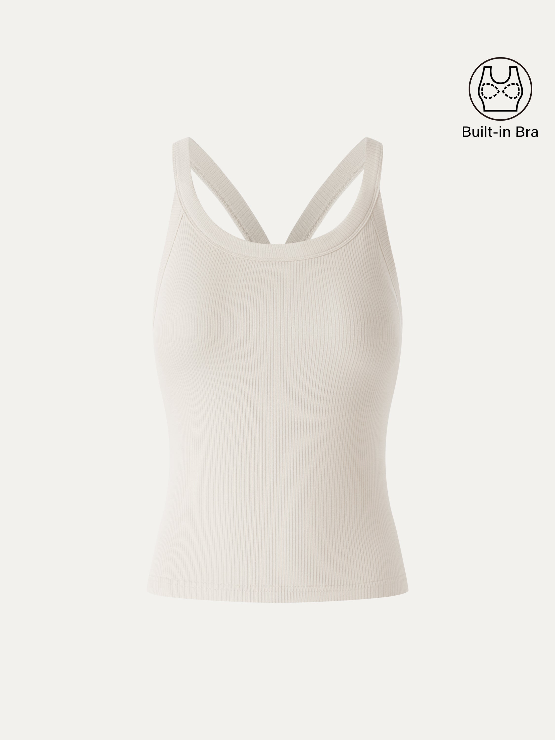 OGLmove Women's CoolTouch Scoop Neck Racer Back Brami