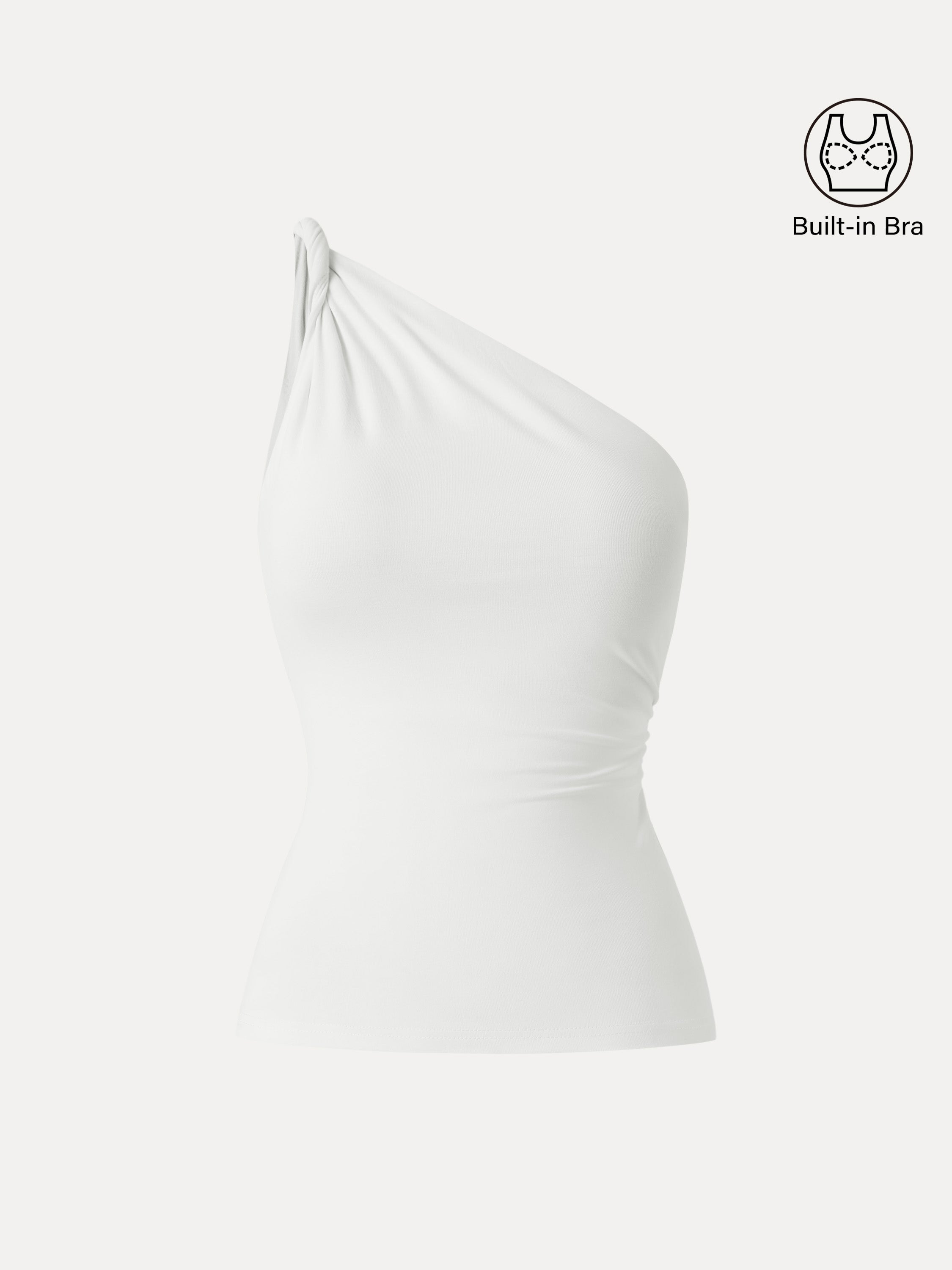 OGLmove One Shoulder Twisted Bra Tank