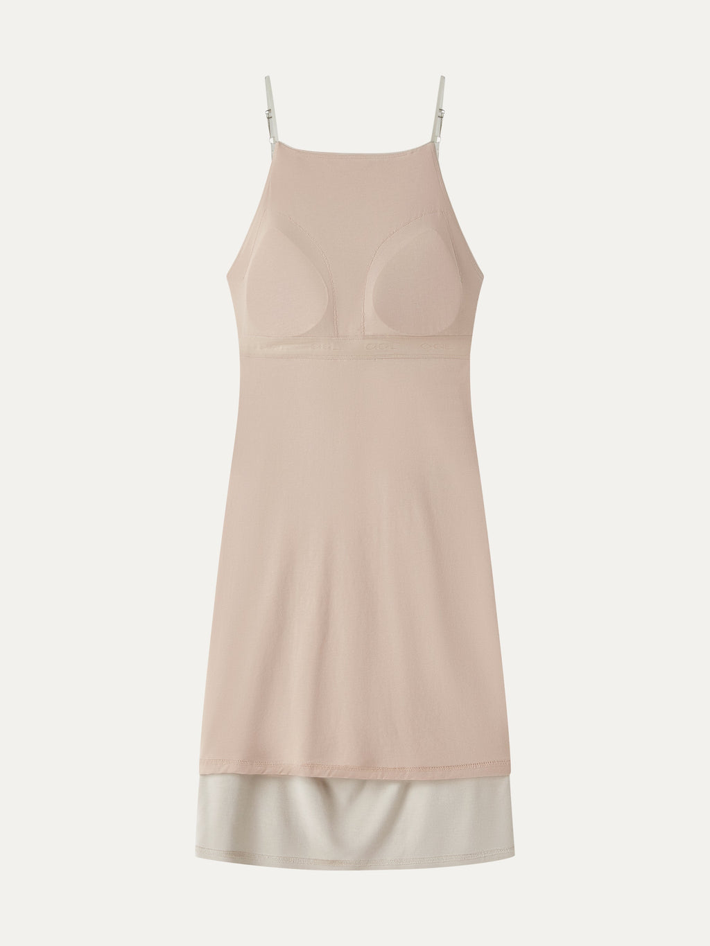 OGLmove Women's CoolTouch A-Line Ruched Mini Bra Dress