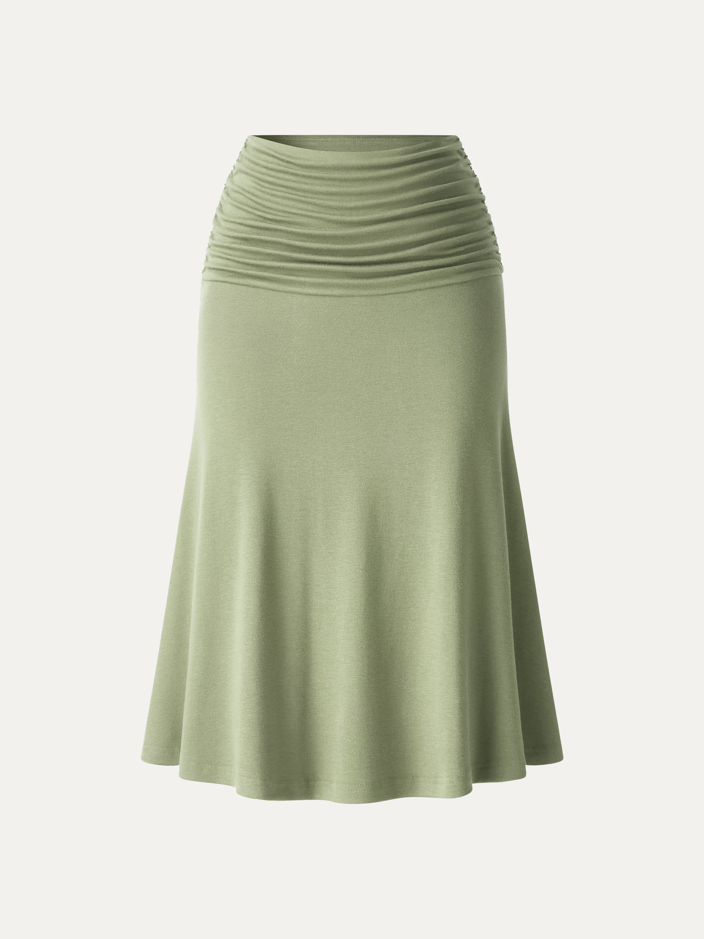 OGLmove CoolTouch Ruched Midi Mermaid Skirt