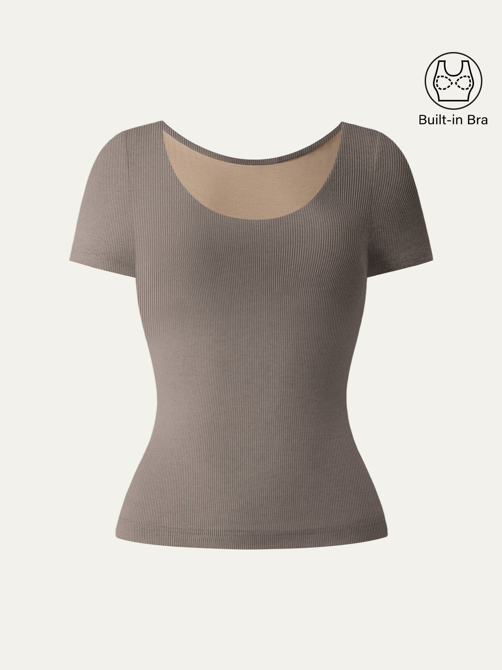 OGLmove Women's Scoop Neck Cotton Airy Bra Top
