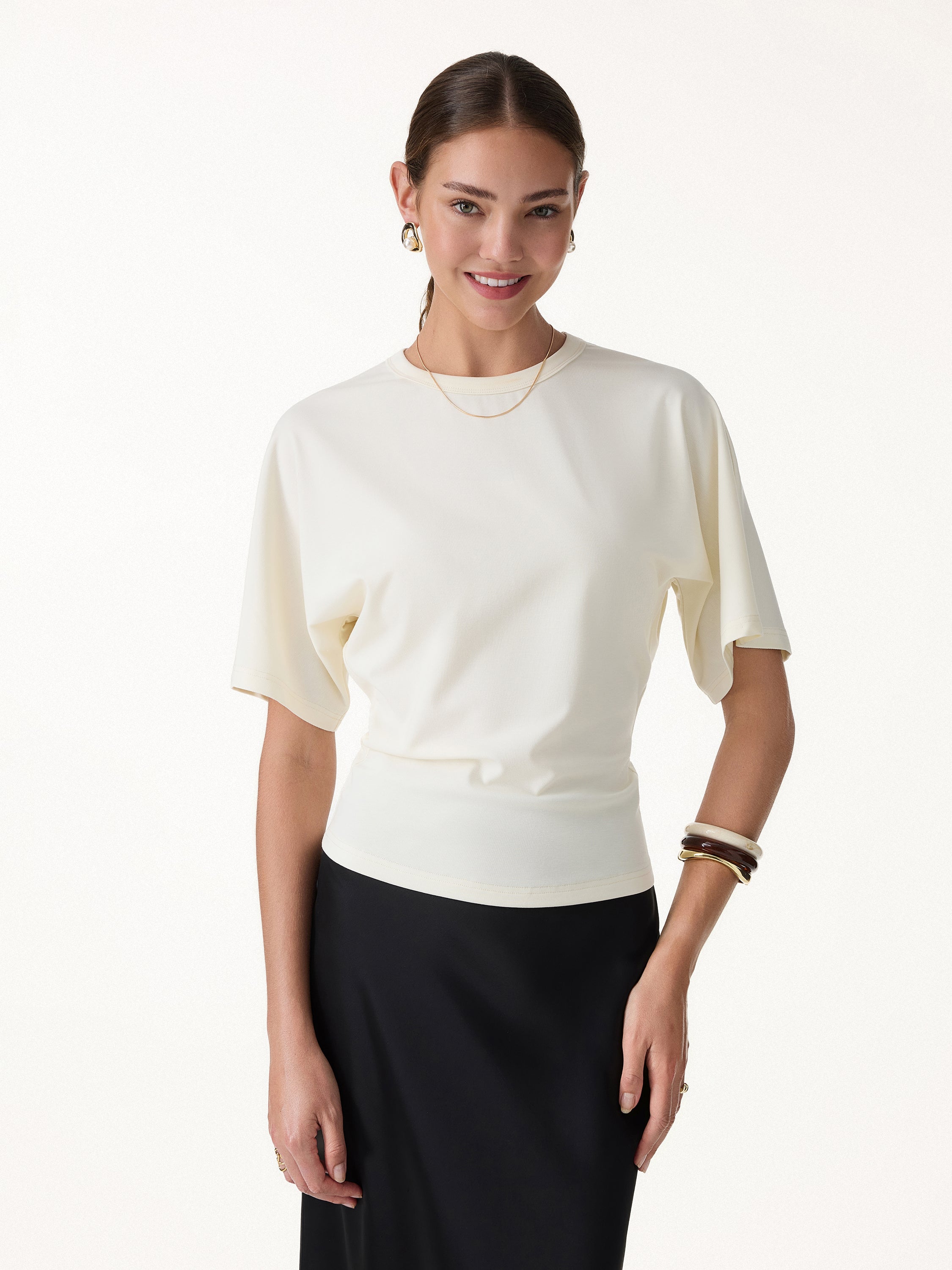 OGLmove Elevated Cotton-Blend Essential Tee