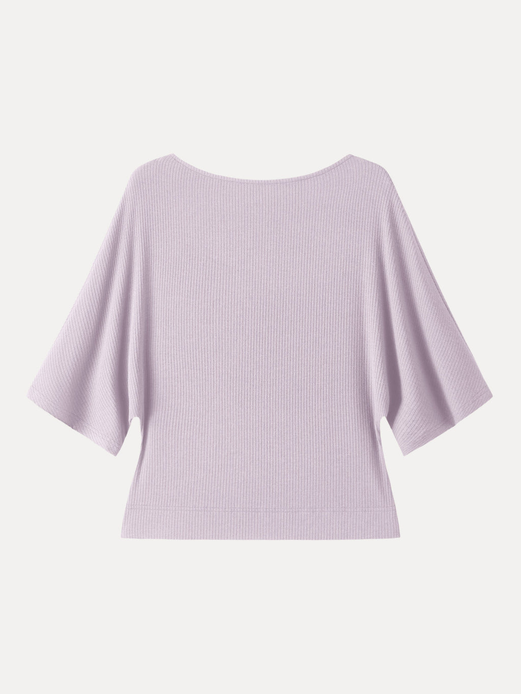 OGLmove Soft Ribbed Boatneck Relaxed Top