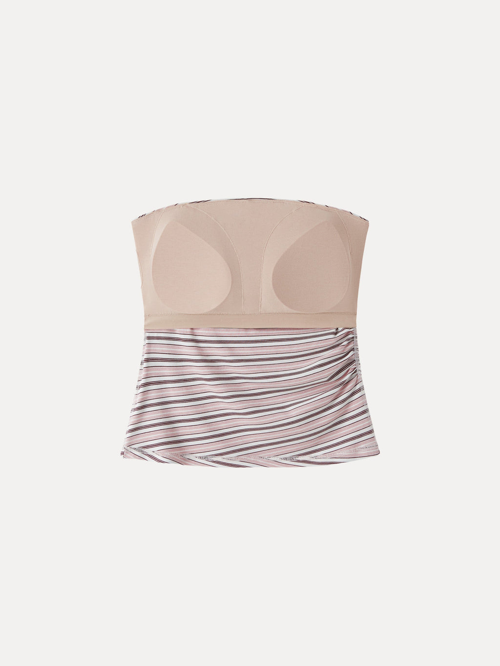 OGLmove Women's Striped Bra Tube Top