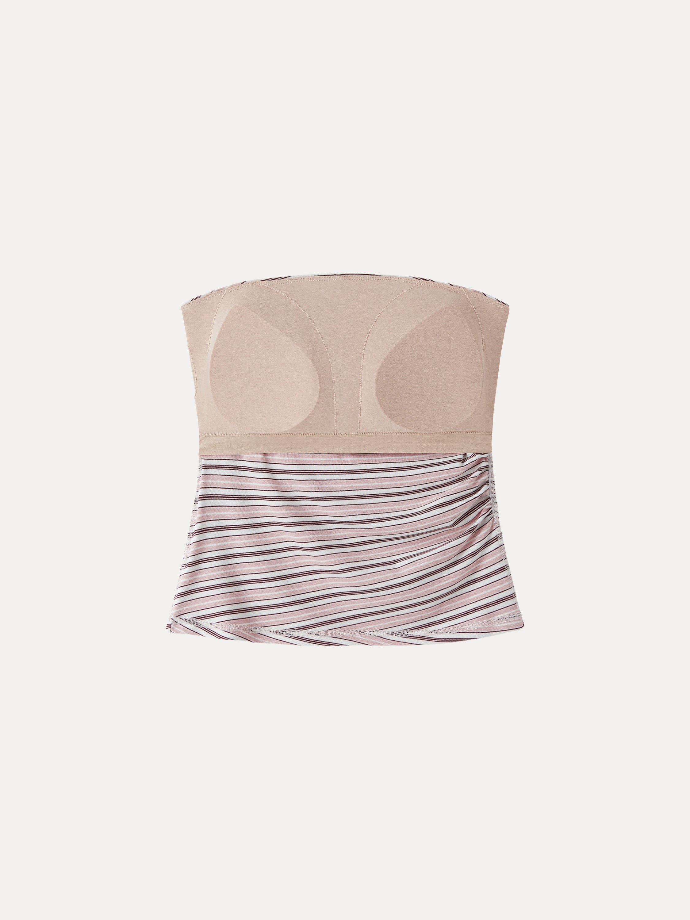 OGLmove Women's Striped Bra Tube Top