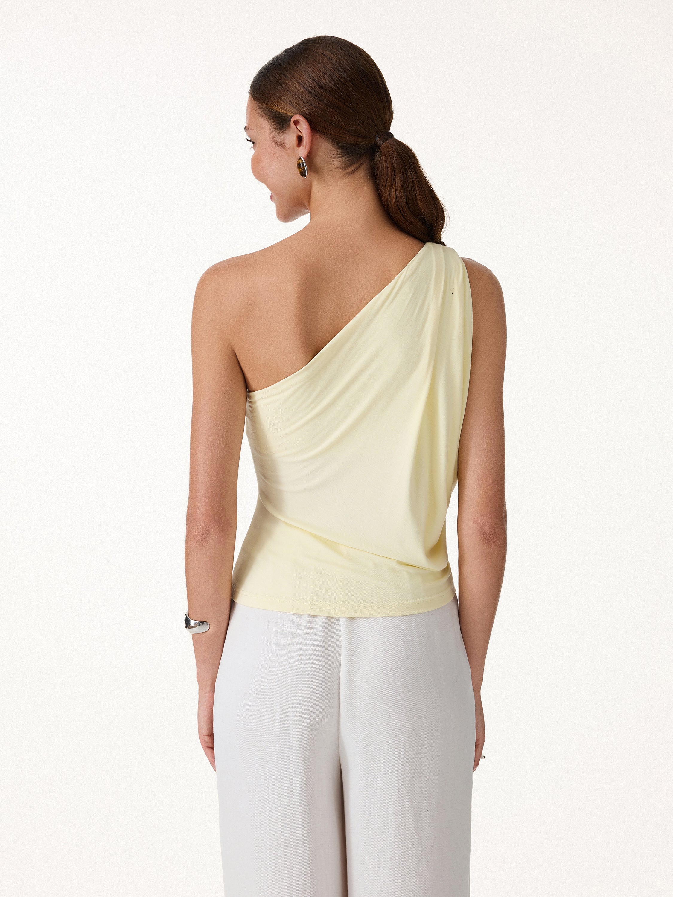 OGLmove One Shoulder Cropped Bra Top