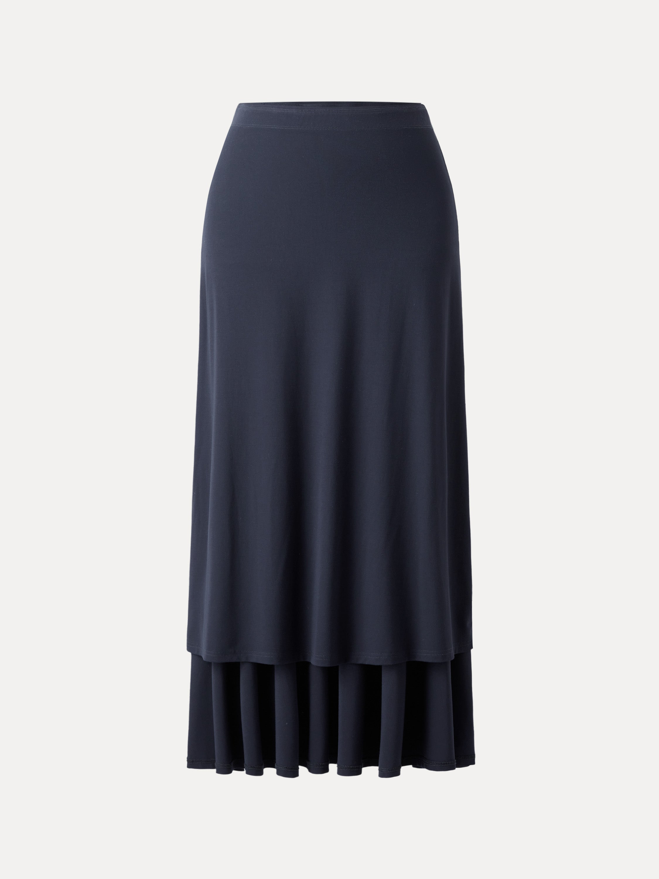 OGLmove Mid Rise A-Line Ruched Maxi Skirt
