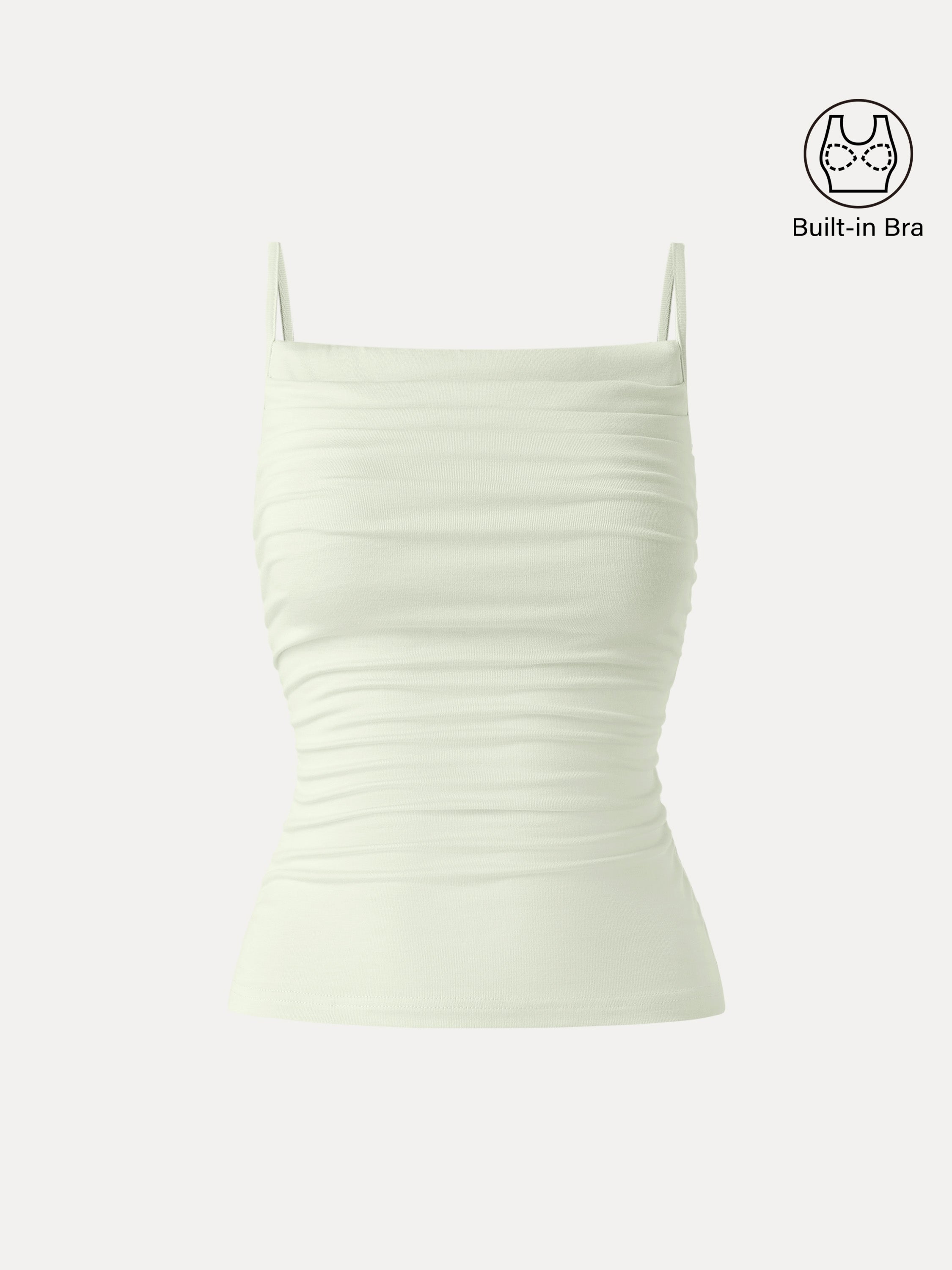 OGLmove Women's Adjustable Spaghetti Strap Airy Bra Tank