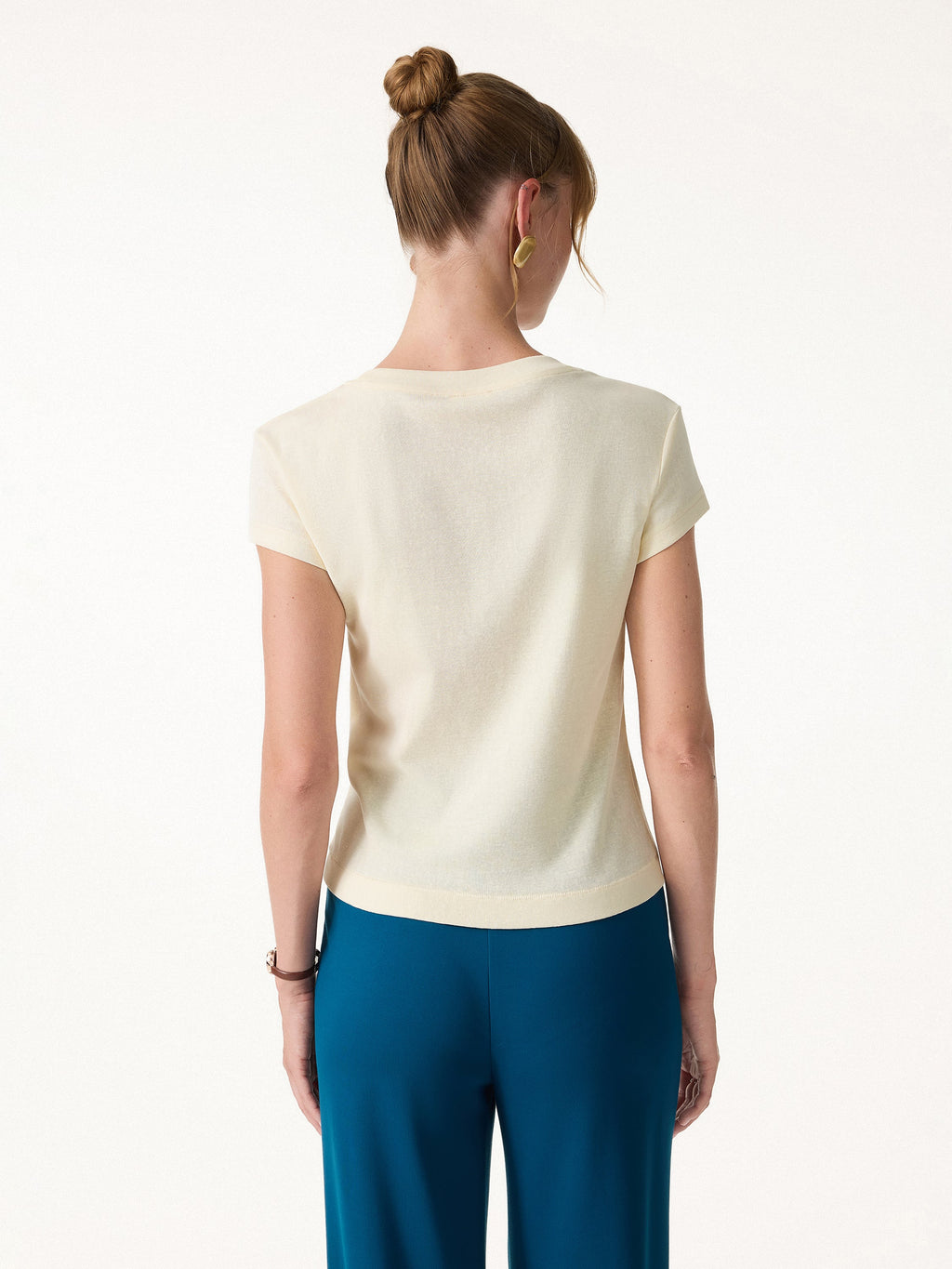 OGLmove Cotton-Linen Blend Cooling Essential Summer Tee
