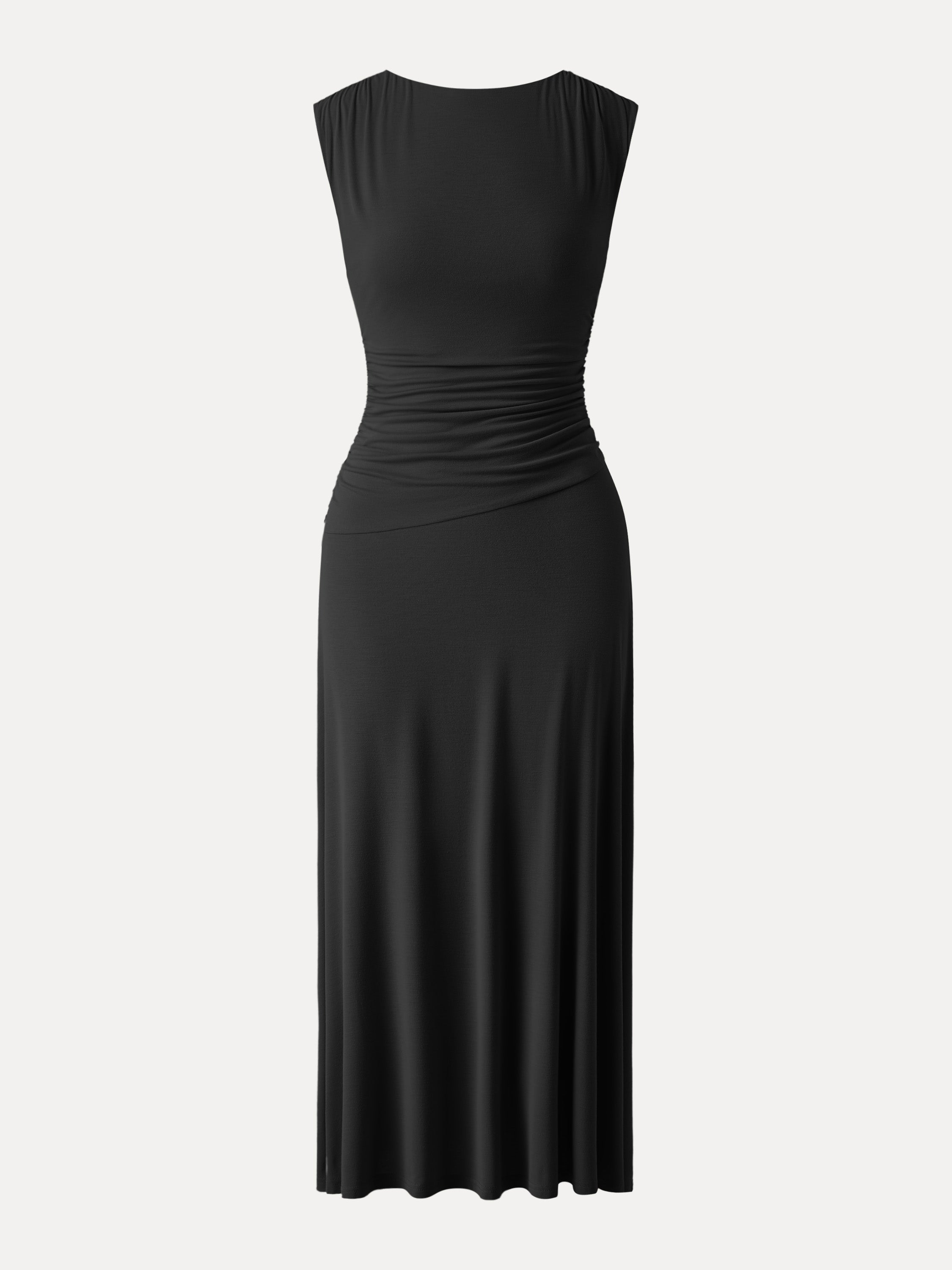 OGLmove Breezy Side Ruched Maxi Dress