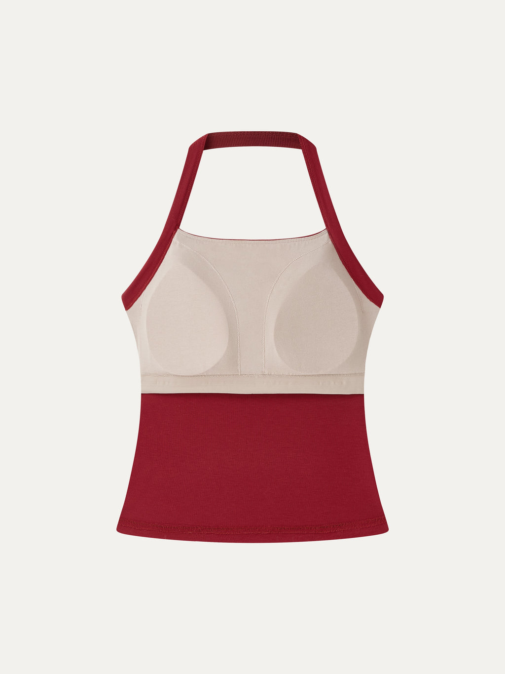 OGLmove Halter Neck Banded Hem Bra Tank