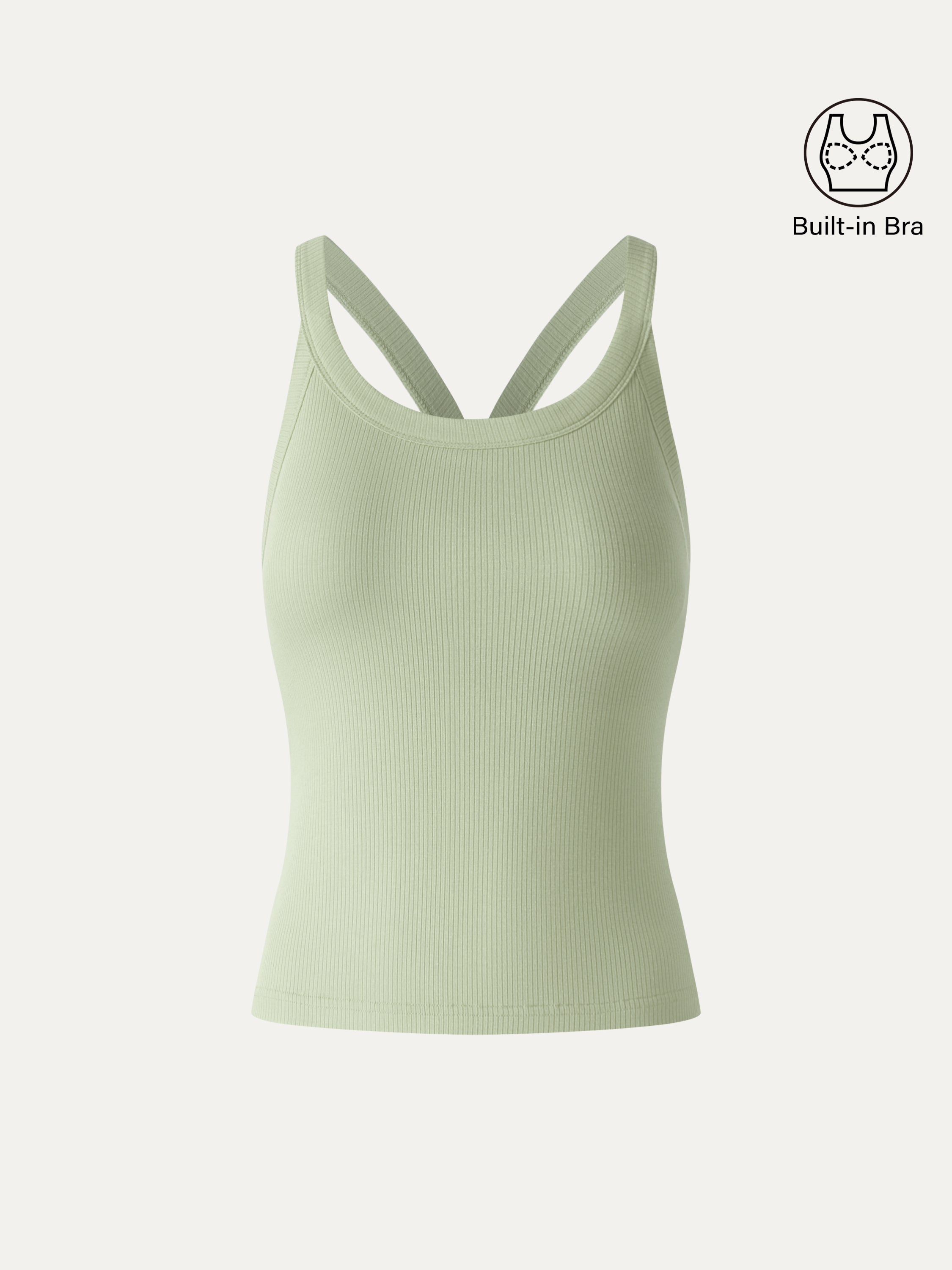 OGLmove Women's CoolTouch Scoop Neck Racer Back Brami