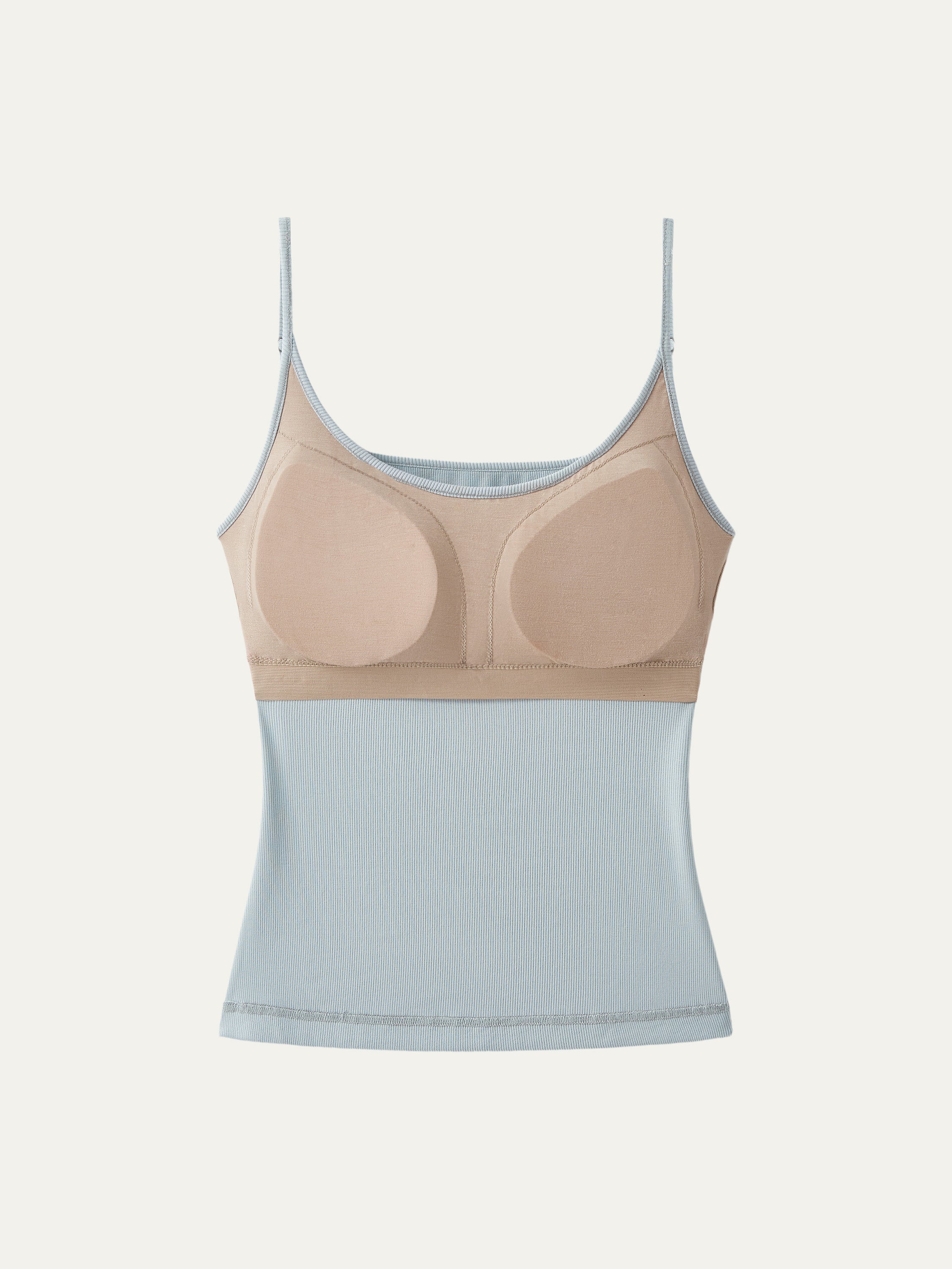 OGLmove Women's Scoop Neck Spaghetti Strap Airy Bra Tank Top