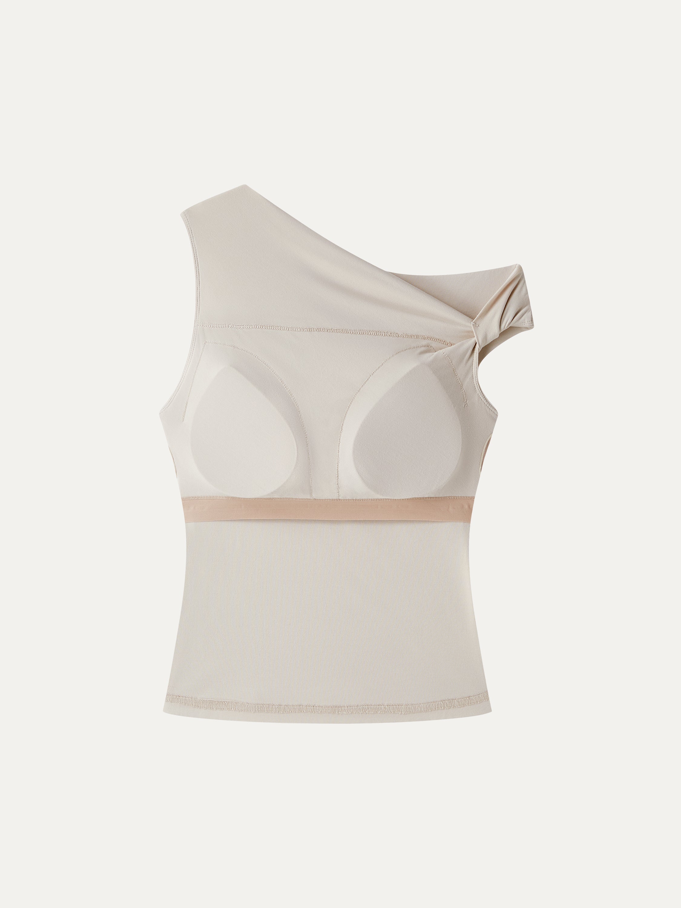 OGLmove Women's Asymmetrical Shoulder Bra Top
