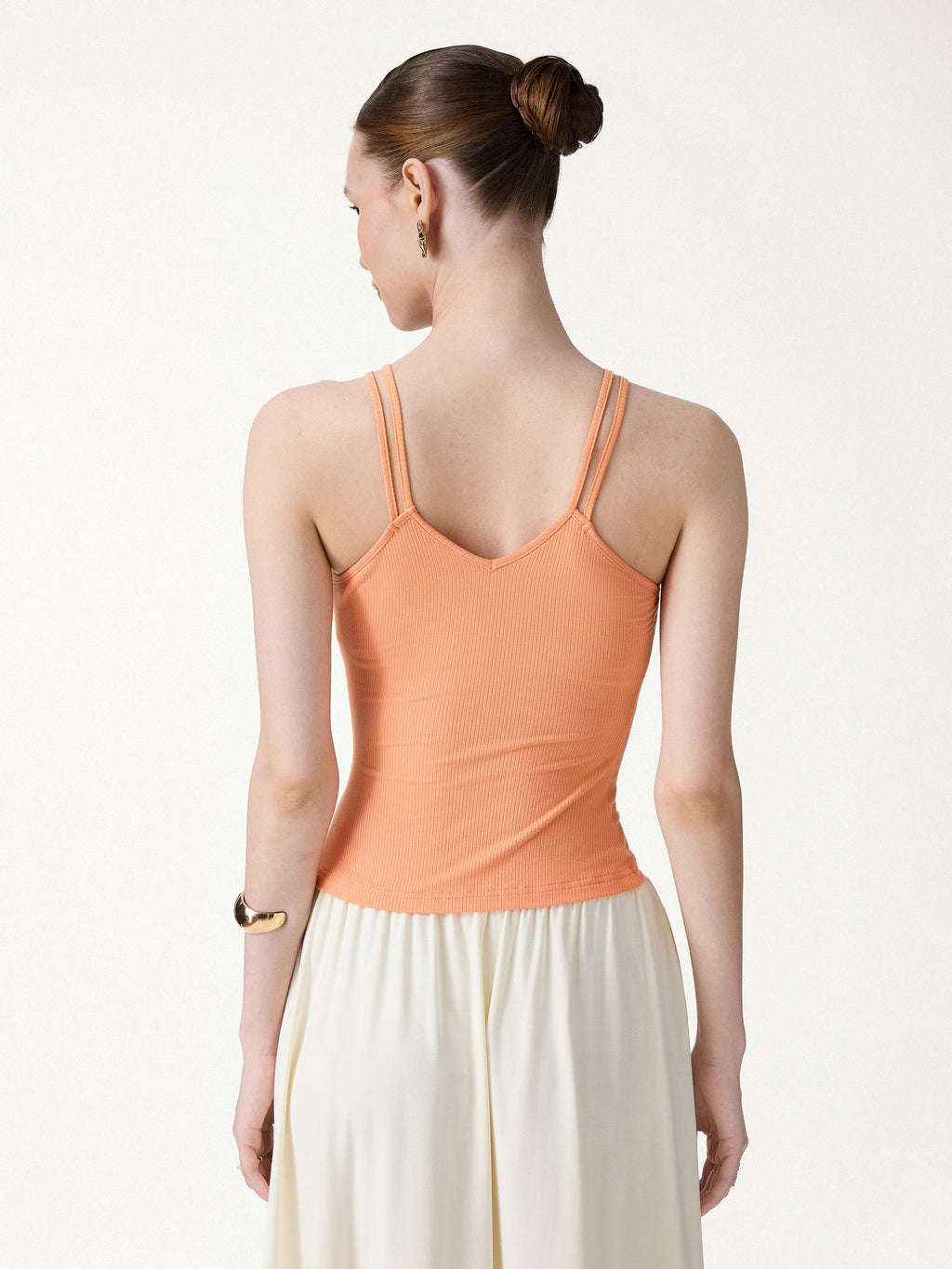 OGLmove Women's CoolTouch V-Neck Spaghetti Bra Tank