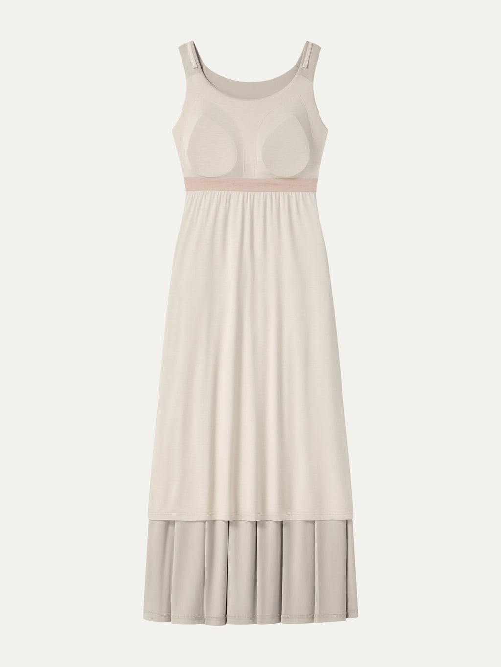 OGLmove CoolTouch Multi-Wear Pleated Midi Bra Dress