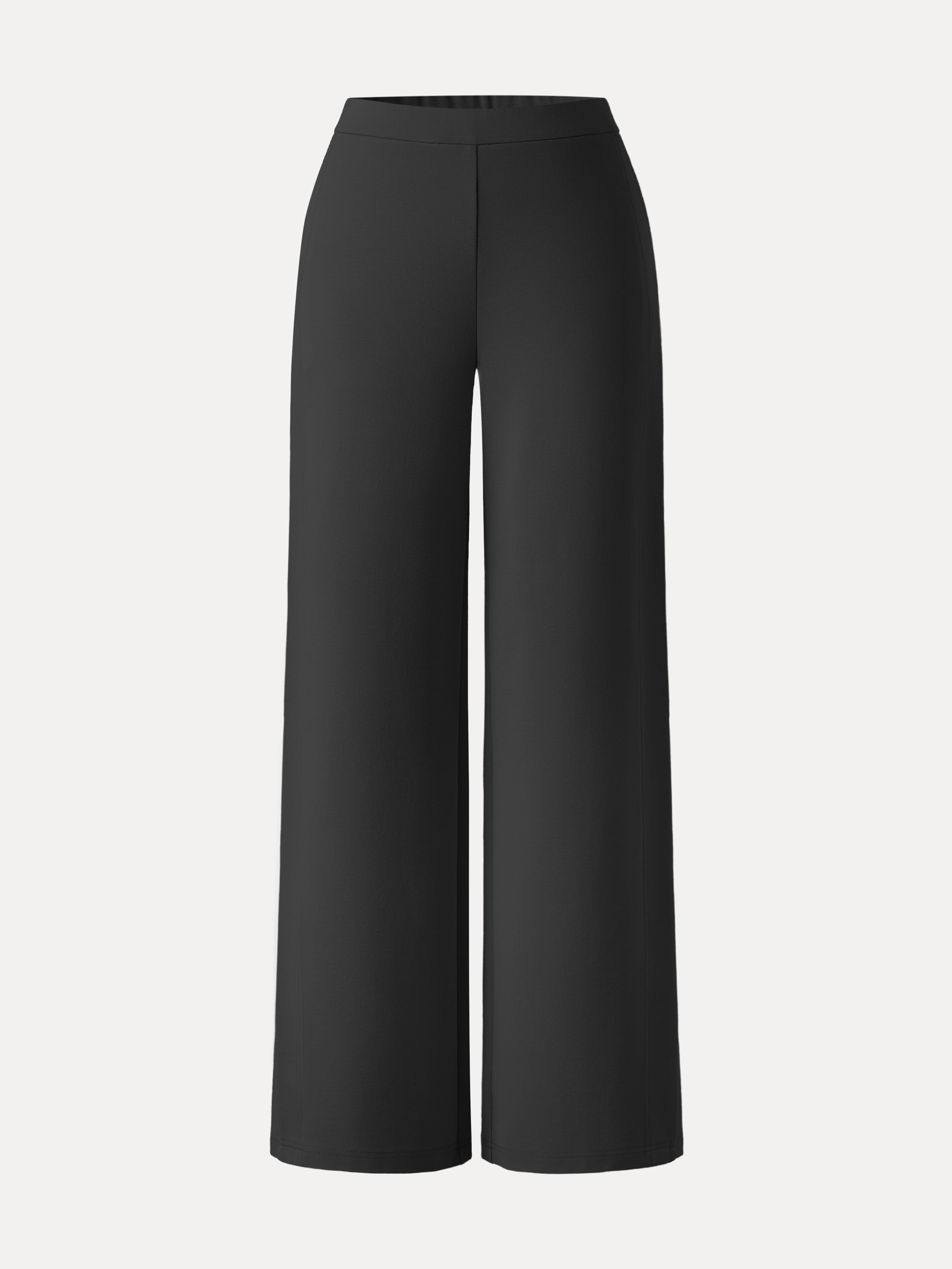 OGLmove Drapey Mid Rise Wide Leg Pull-on Pant with Pockets