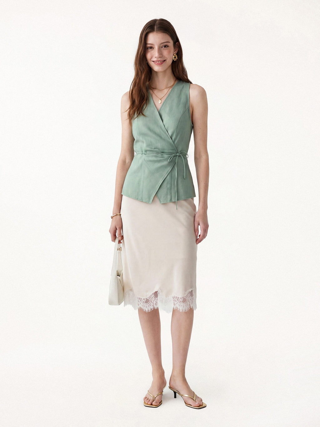 OGLmove Wrap Top with Self-Tie