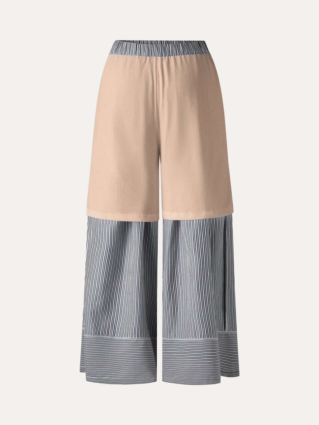 OGLmove Summer Poplin High-Rise Wide Leg Pants with Pockets