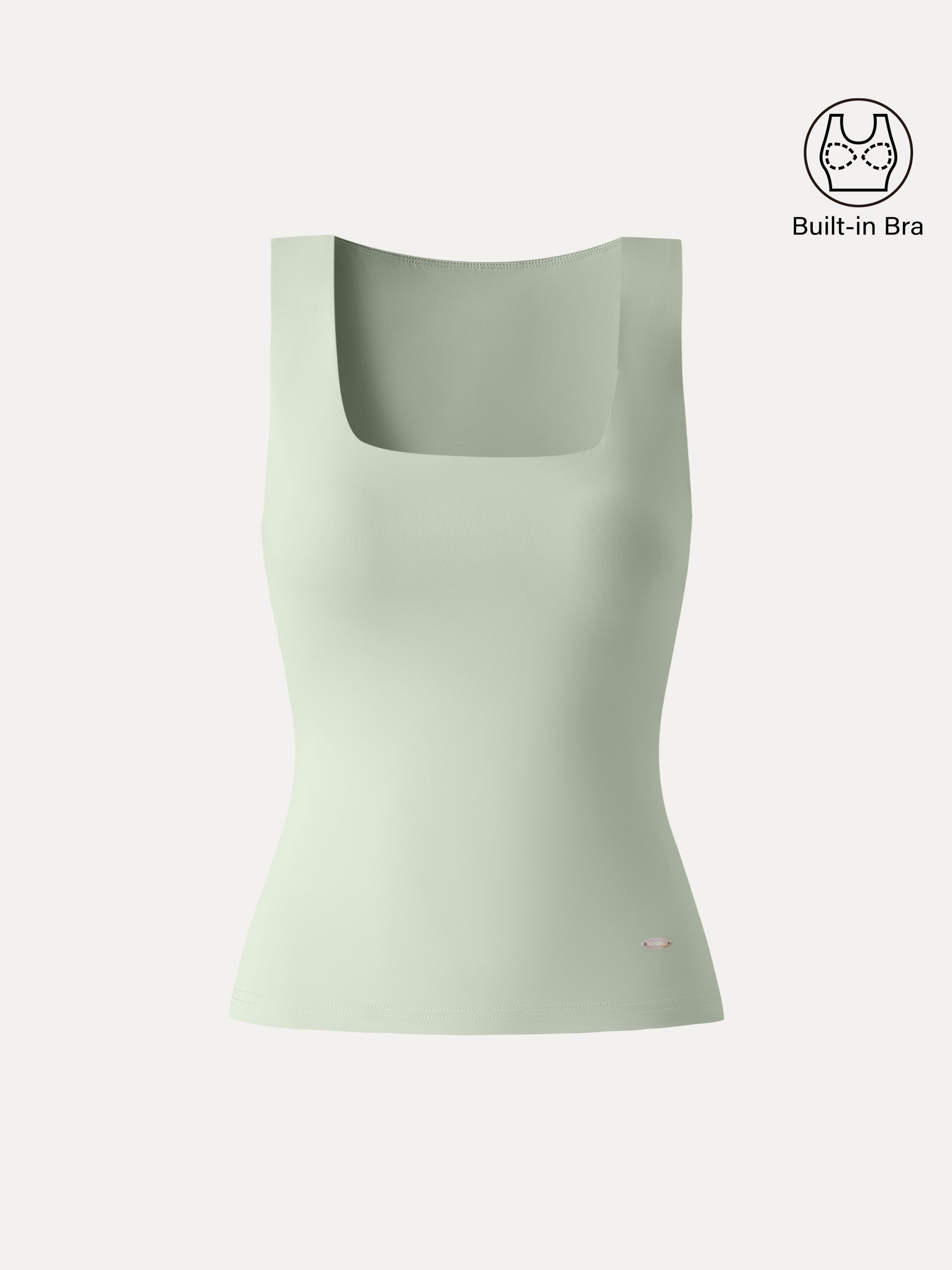OGLmove Back Smoothing Cooling Essential Bandless Bra Tank