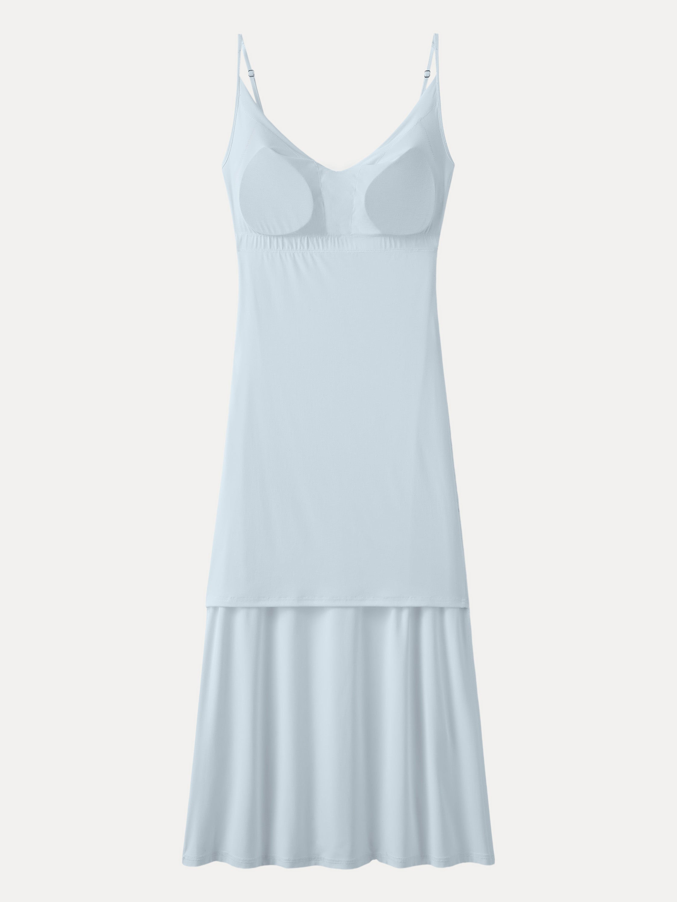 OGLmove Women's Cowl Neck Midi Bra Dress