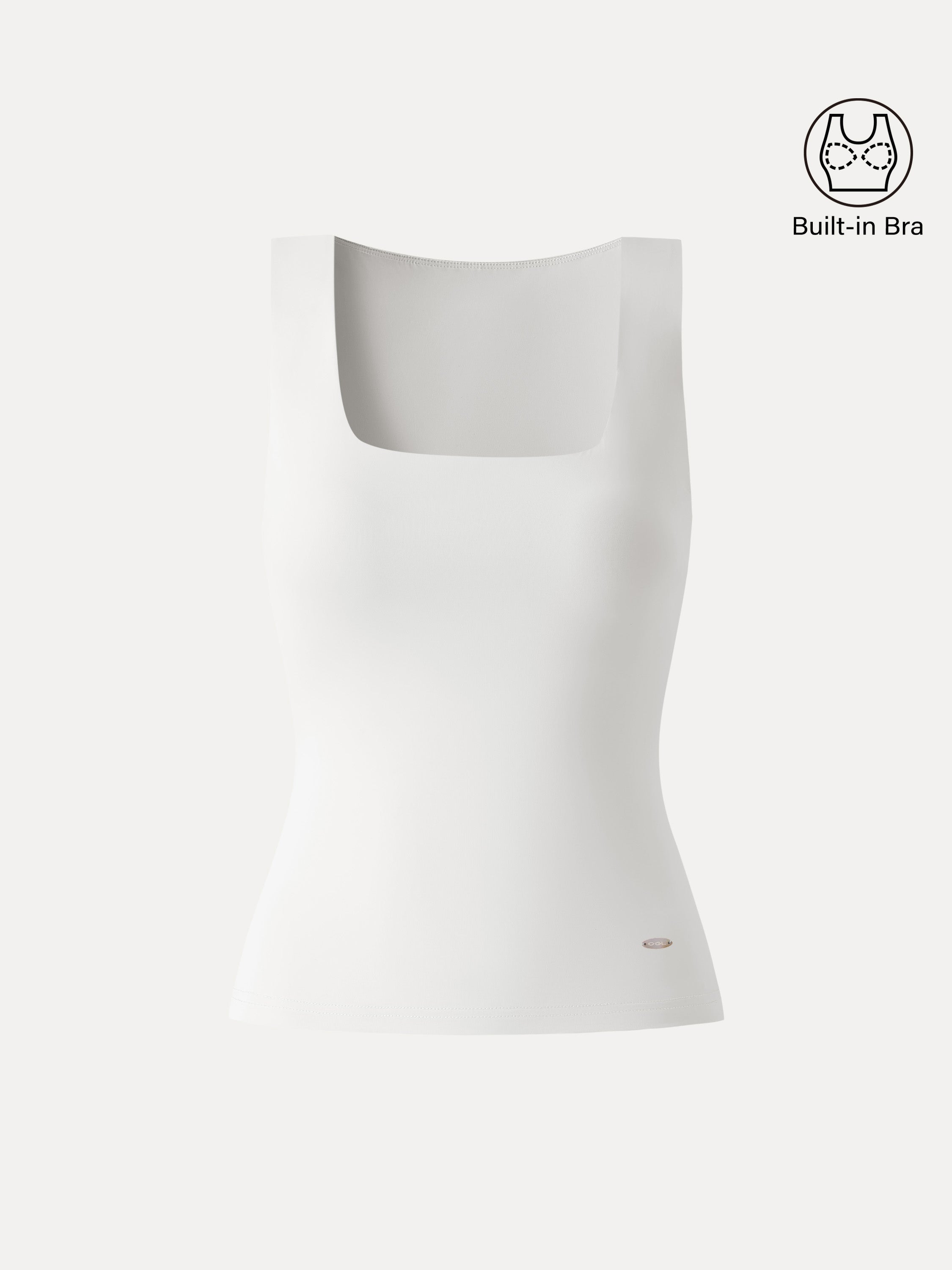 OGLmove Back Smoothing Cooling Essential Bandless Bra Tank