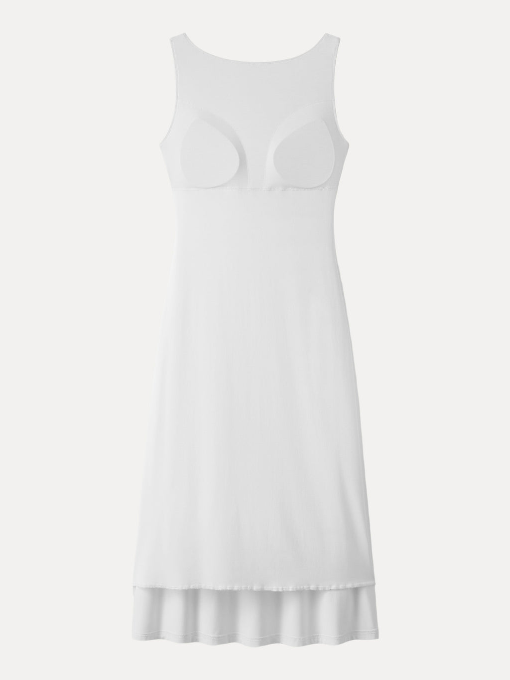 OGLmove Boatneck Open Back Bandless Midi Bra Dress