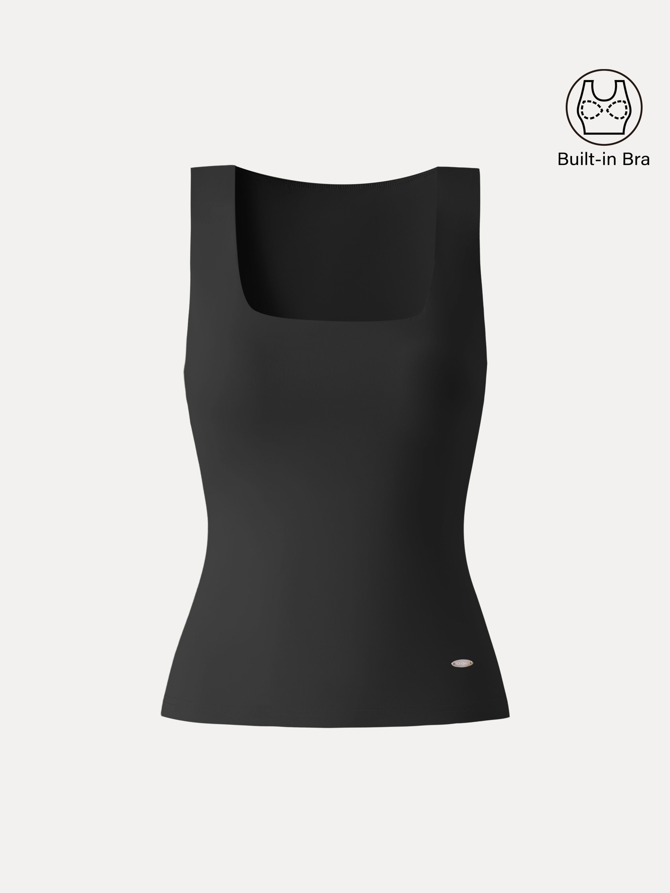OGLmove Back Smoothing Cooling Essential Bandless Bra Tank