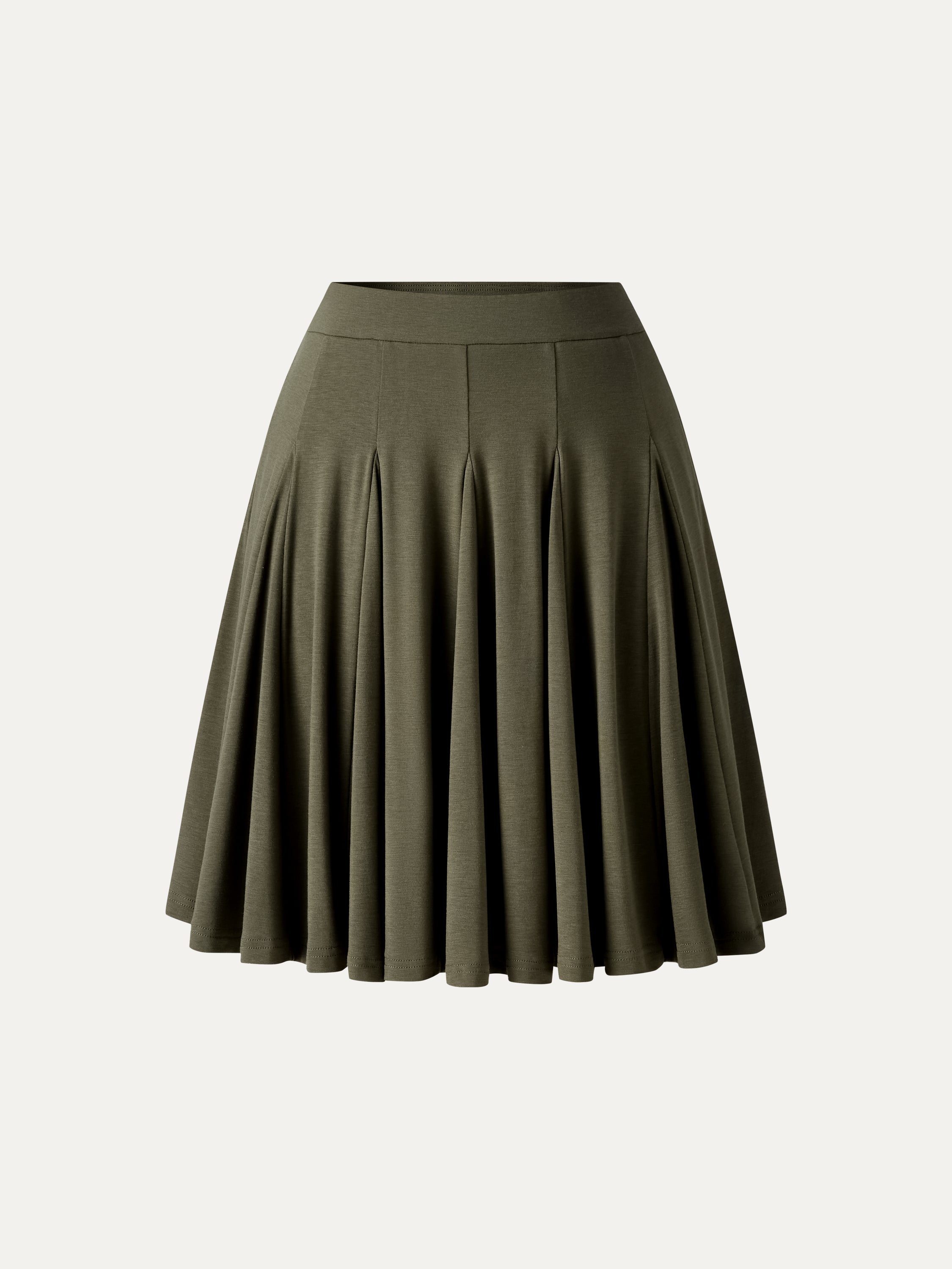 OGLmove CoolTouch Godet Hem Knee-Length Flare Skirt