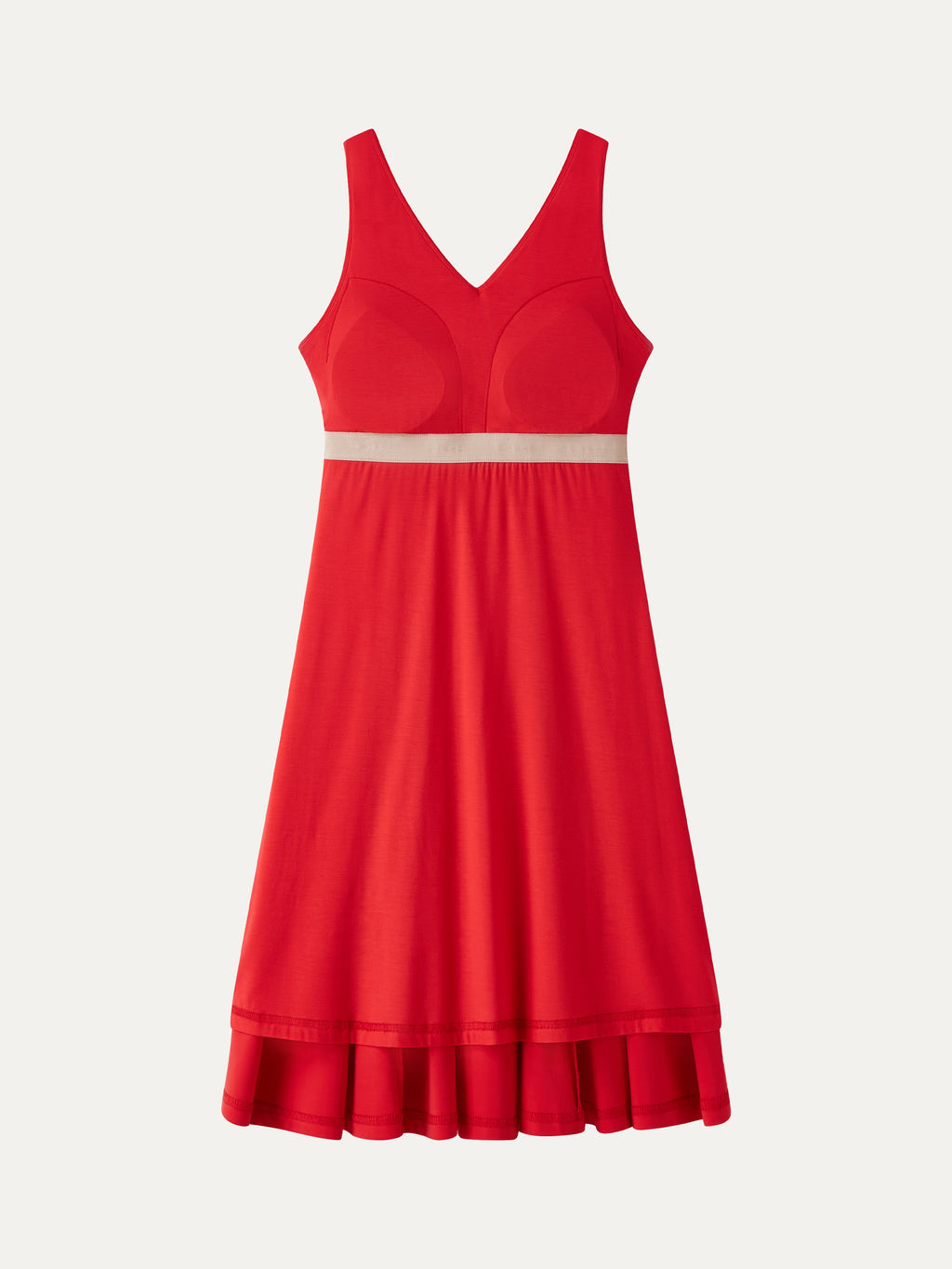 OGLmove CoolTouch V-Neck Travel Mini Dress with Pockets