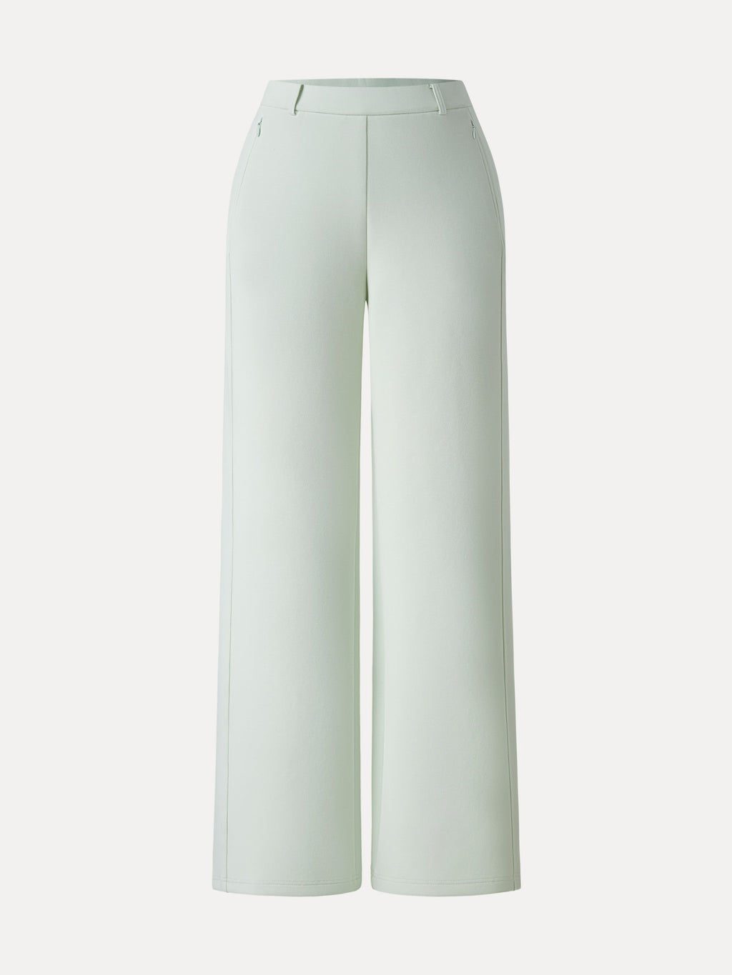 OGLmove Stretch Cotton Blend Slimming High Rise Wide Leg Pant