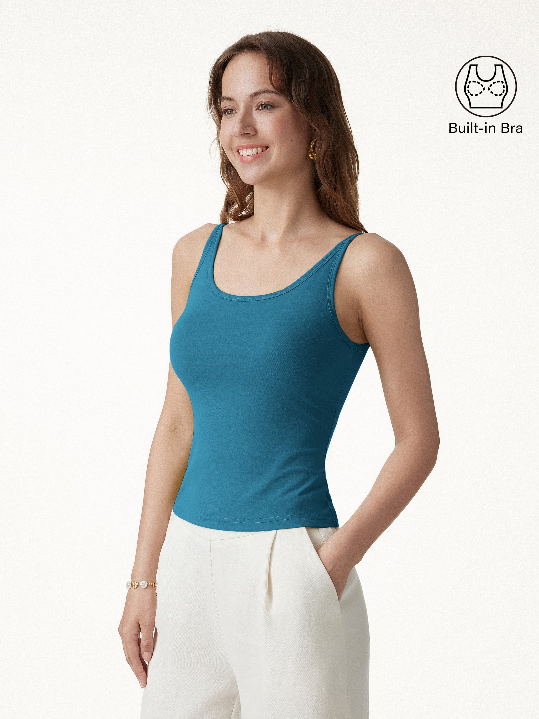 OGLmove Women's Scoop Neck Bra Top
