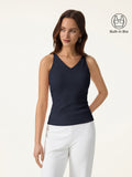 OGLmove Women's V-Neck Spaghetti Bra Tank