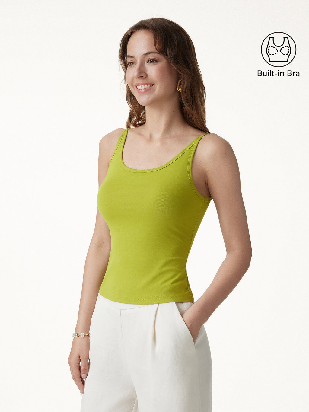 OGLmove Women's Scoop Neck Bra Top