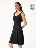 OGLmove Cooling Square Neck Mini Bra Dress