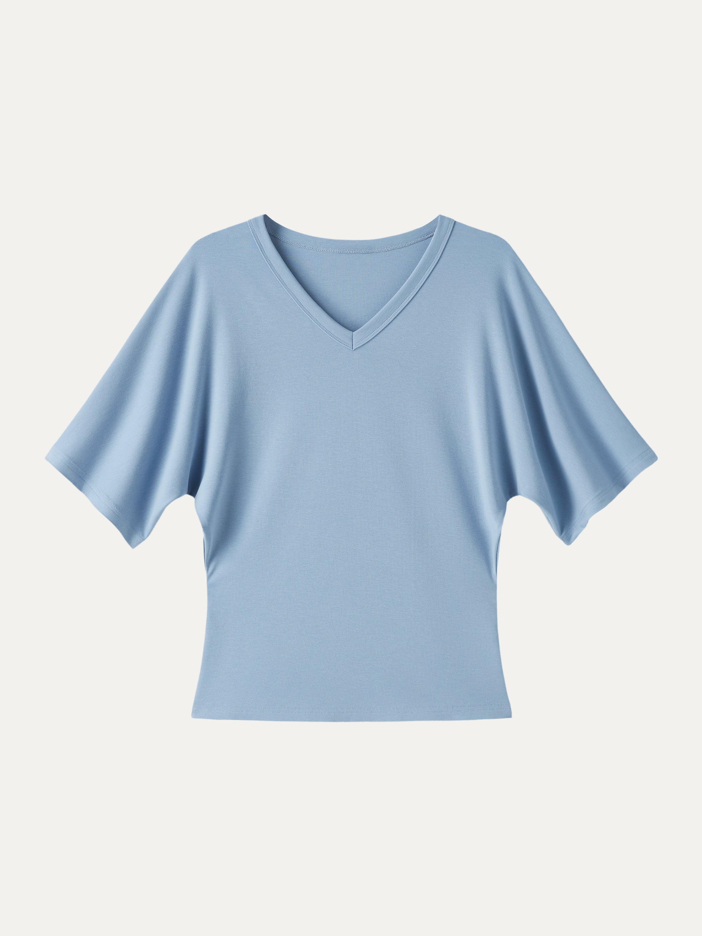 OGLmove V-Neck Waist-Defining Summer Tee