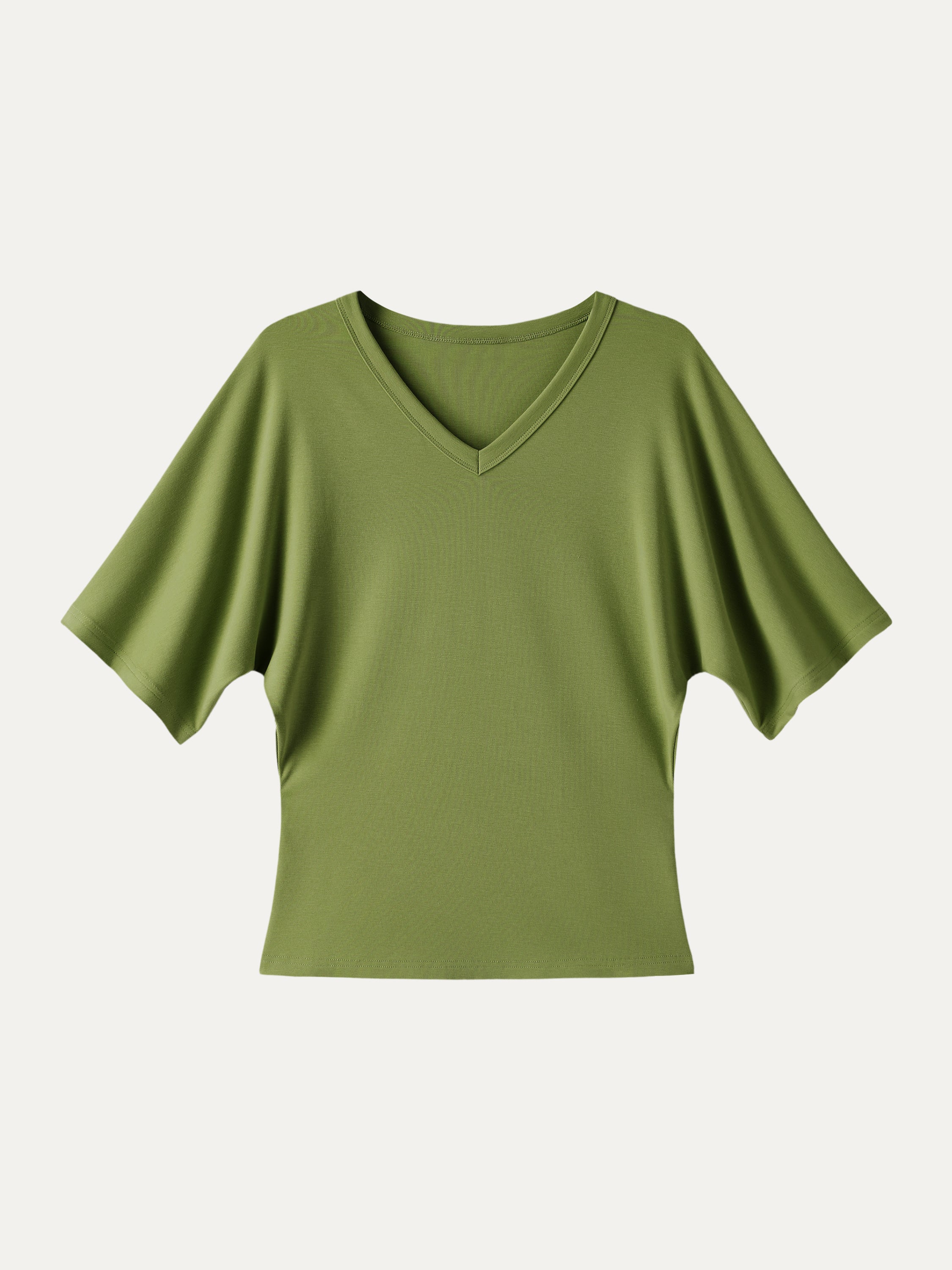 OGLmove V-Neck Waist-Defining Summer Tee