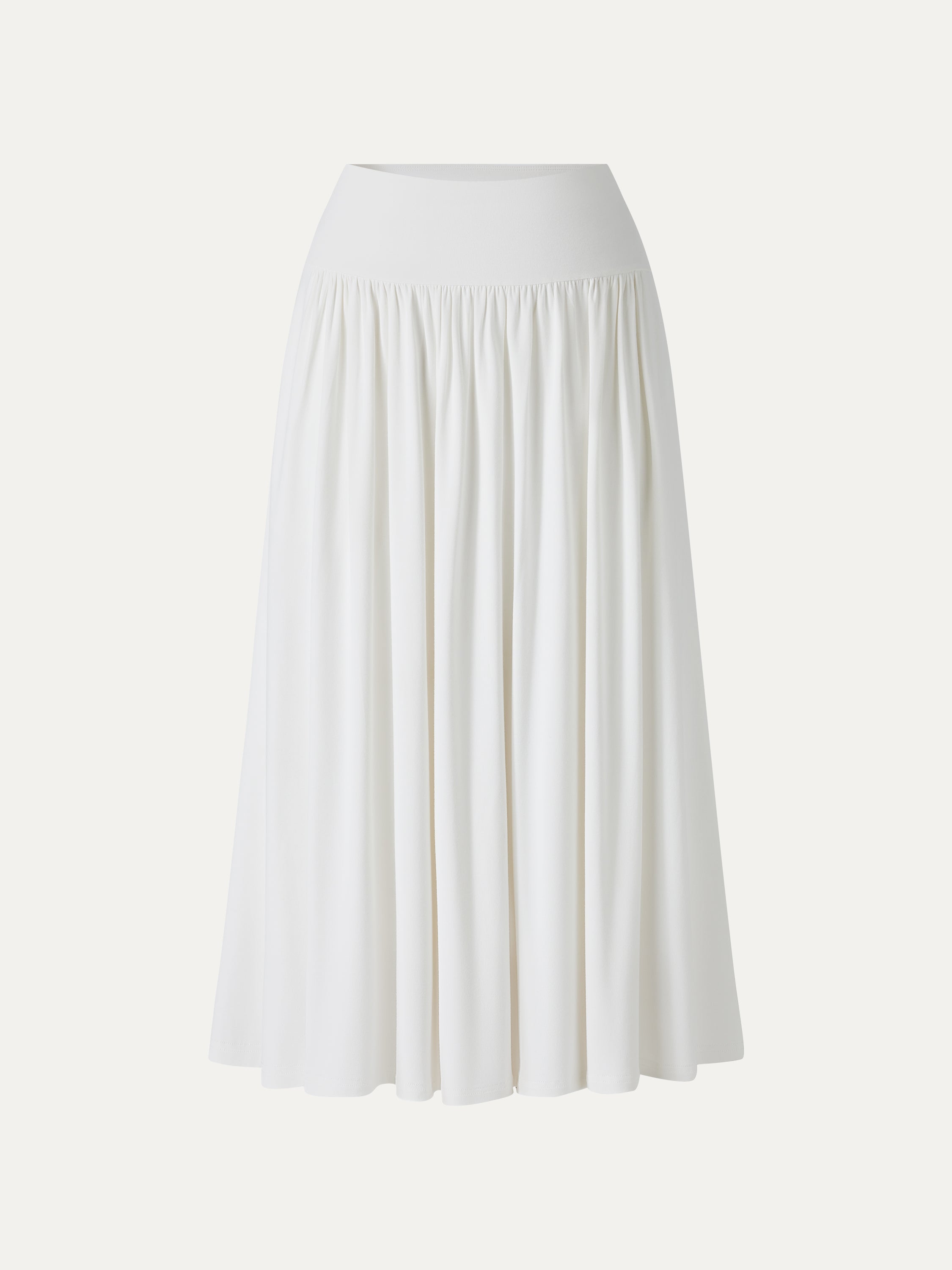 OGLmove SkinKiss Mid Rise Gathered Midi Skirt with Pockets