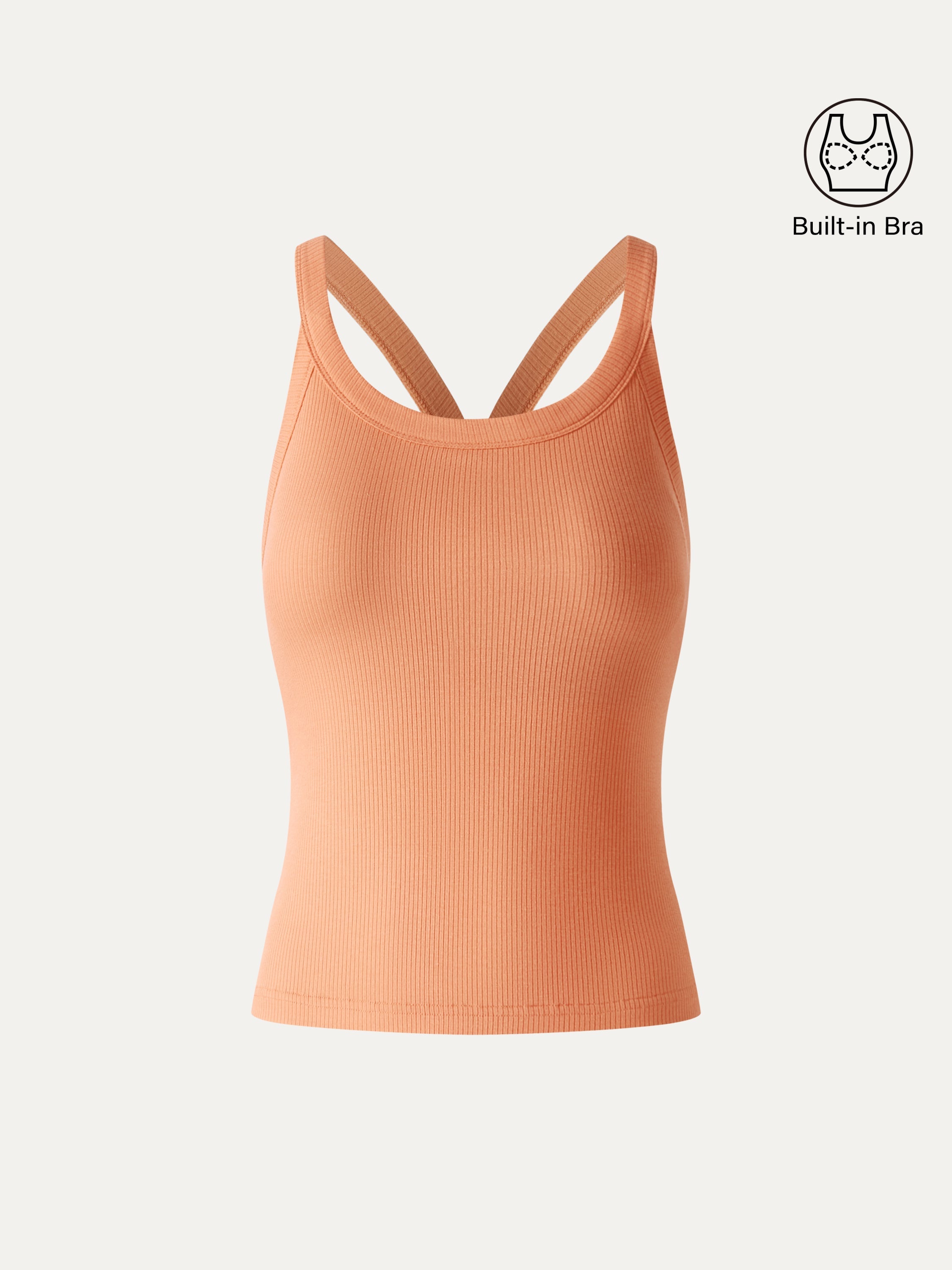 OGLmove Women's CoolTouch Scoop Neck Racer Back Brami