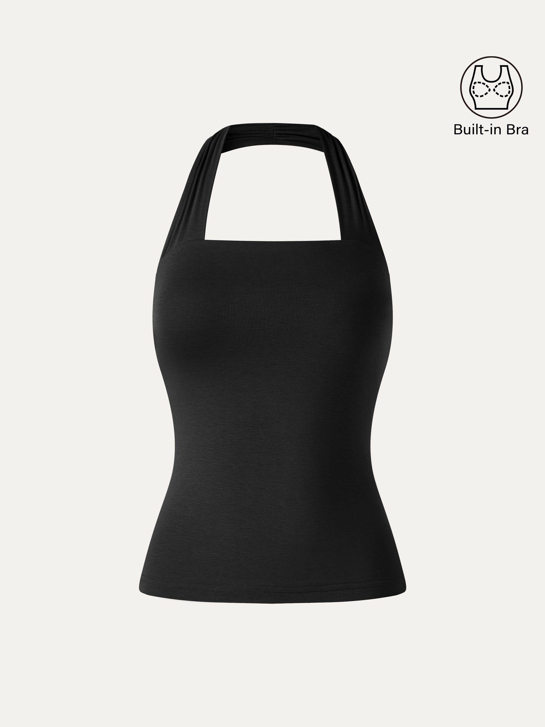 OGLmove CoolTouch Halter Going-Out Bra Top