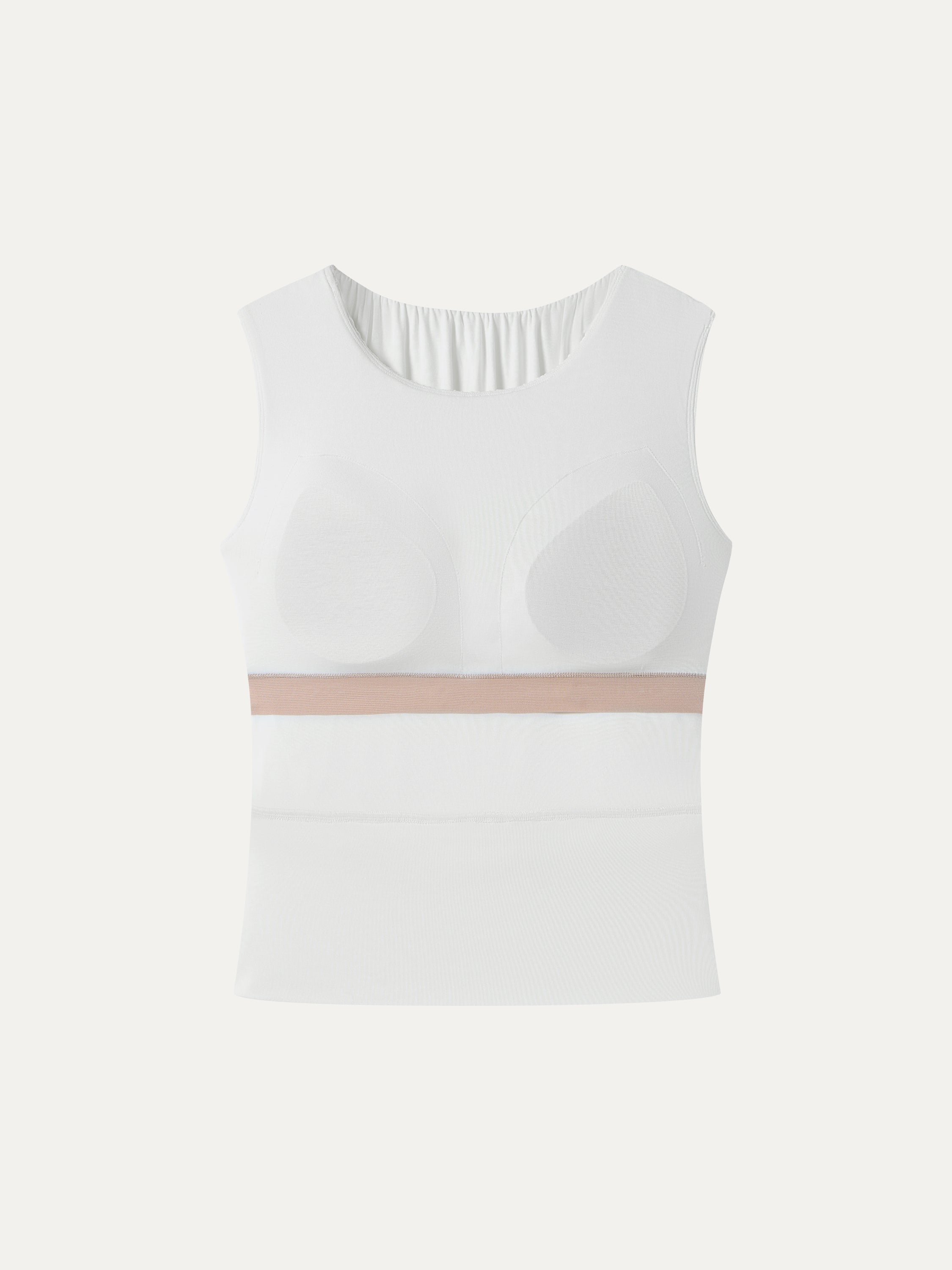OGLmove Women's Gathered Sleeveless Bra Top