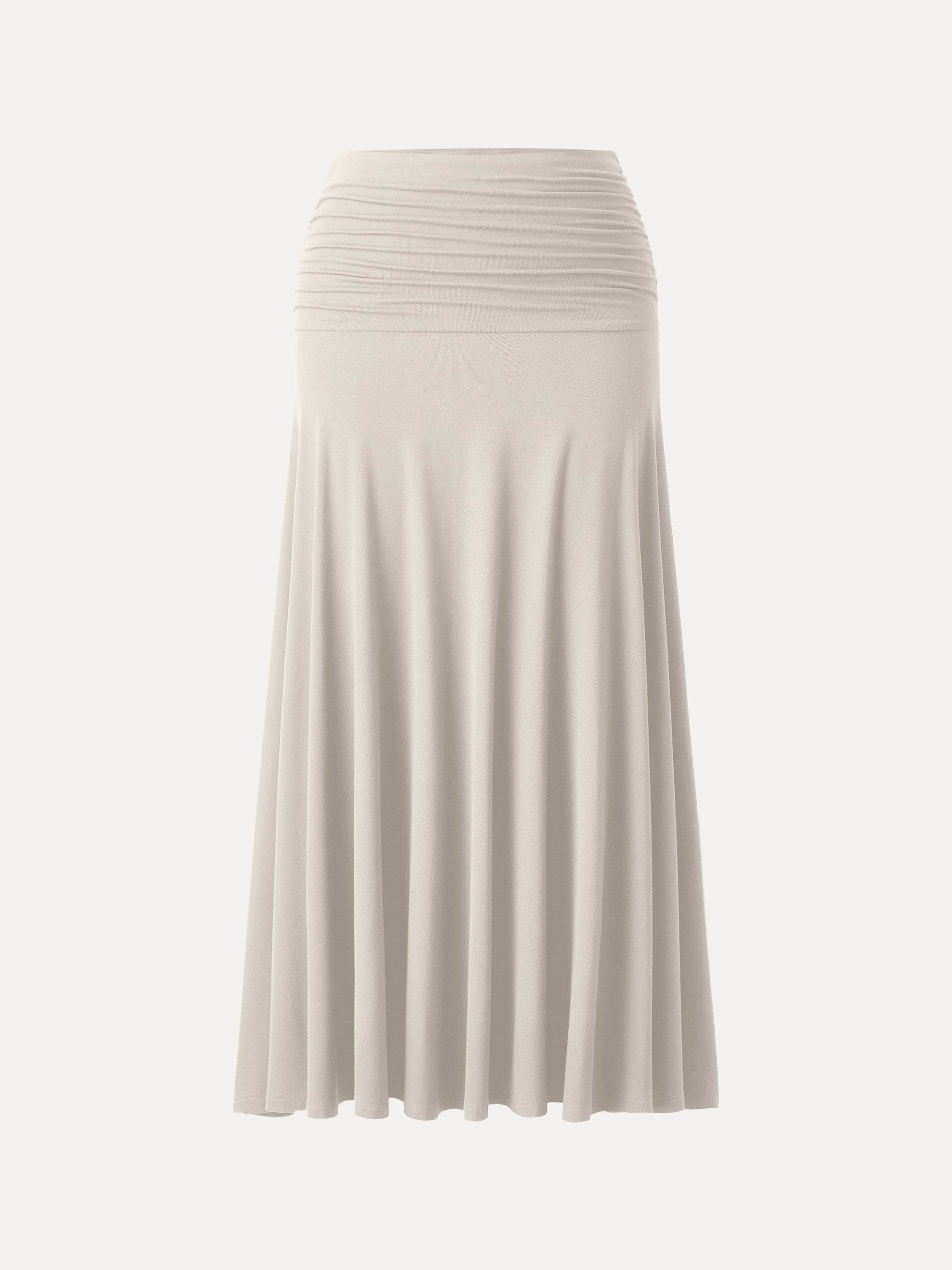 OGLmove Mid Rise A-Line Ruched Maxi Skirt