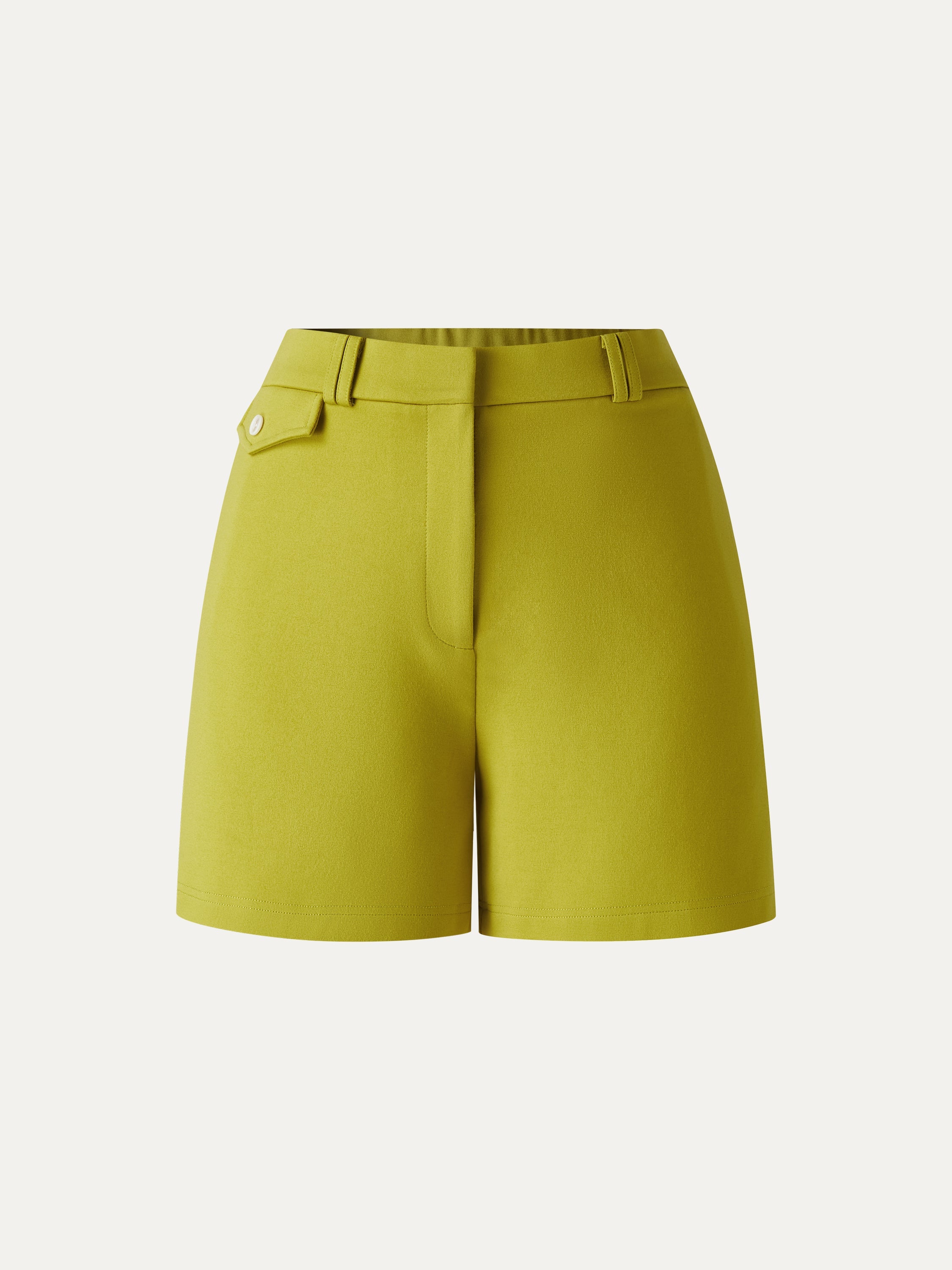 OGLmove Summer Ponte High Rise Shorts with Pockets