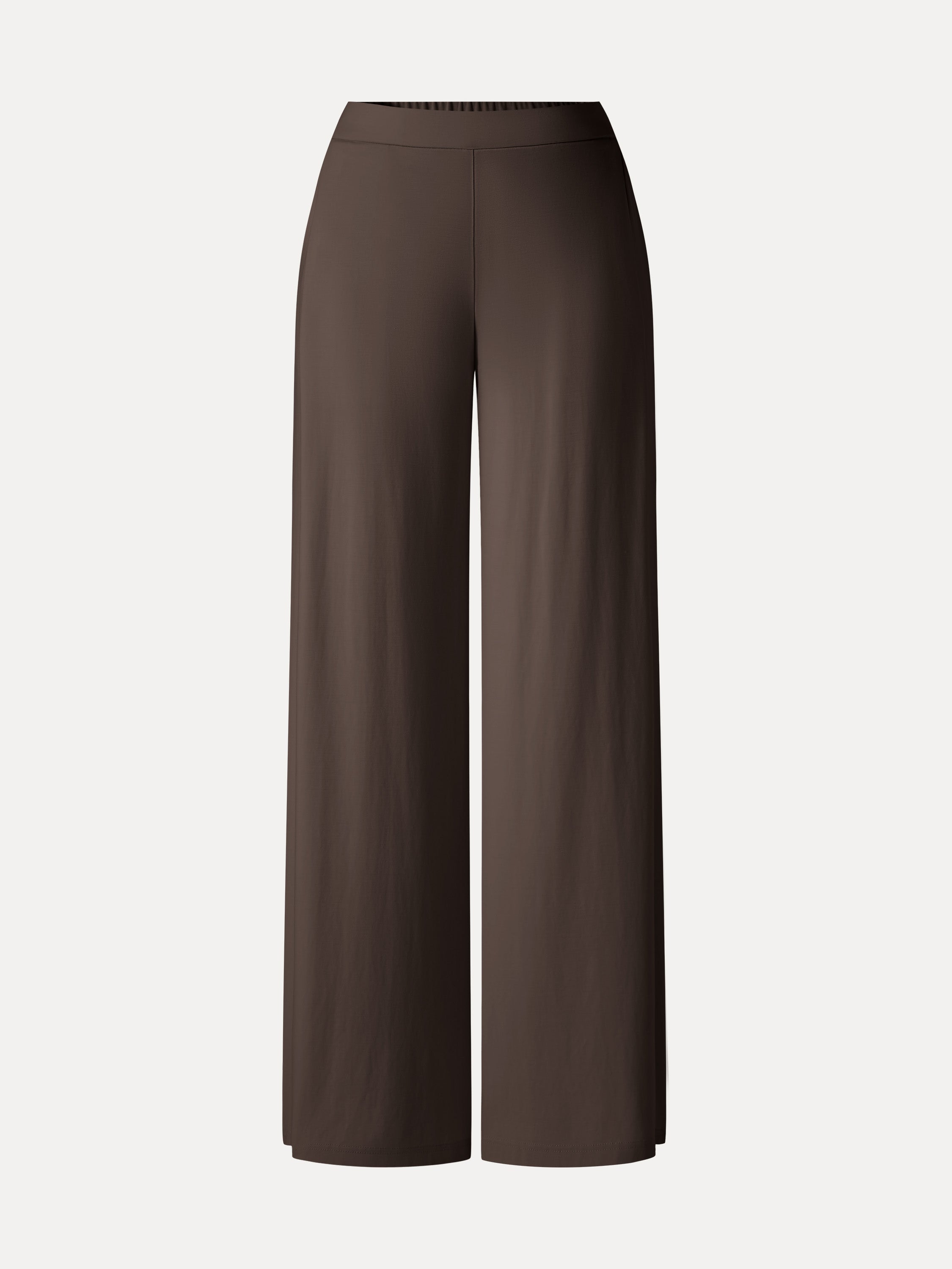 OGLmove Cool-Touch Ponte Mid Rise Wide Leg Pants with Pockets