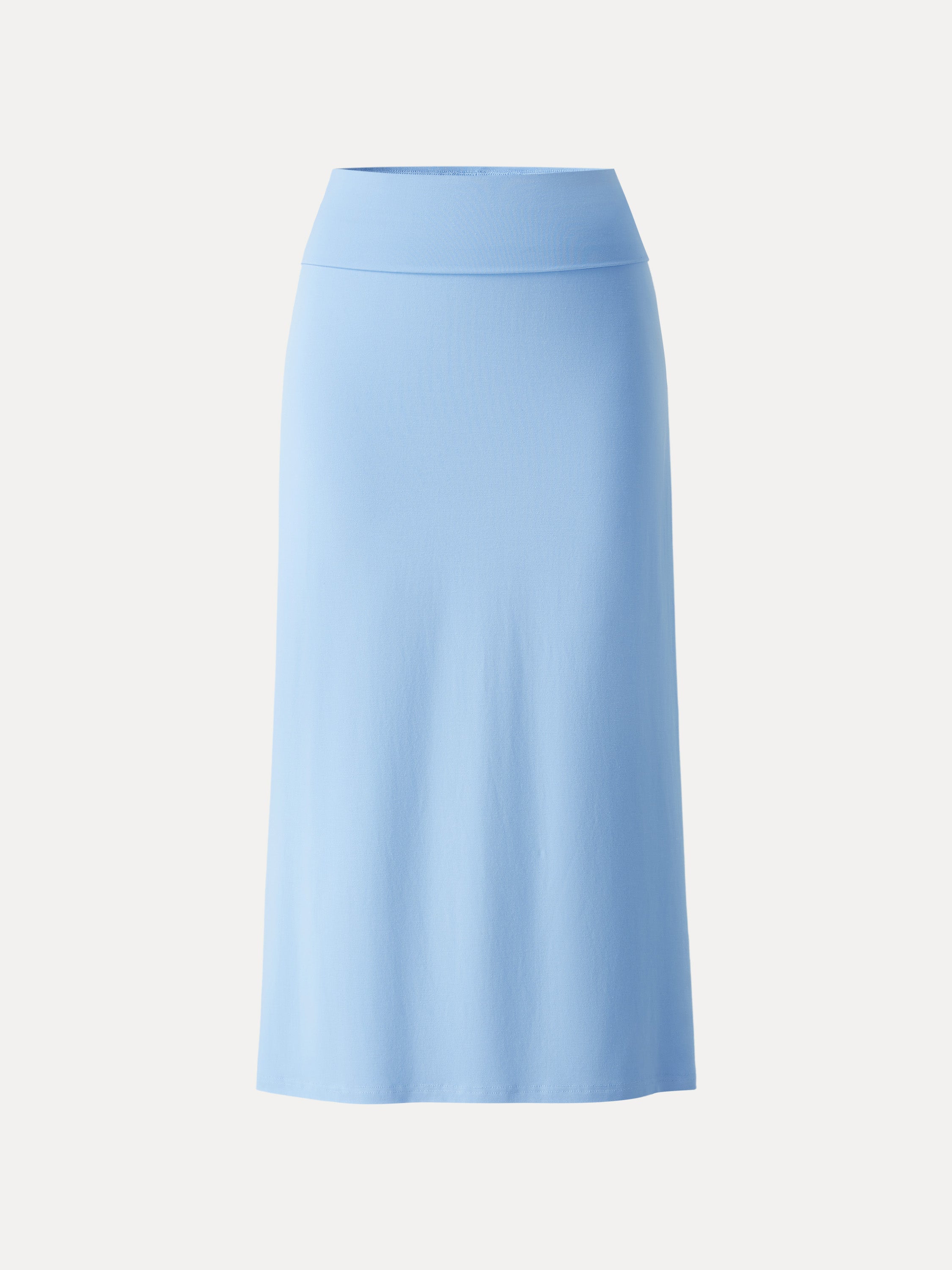 OGLmove Cooling Fold-Down Waistband Midi Column Skirt