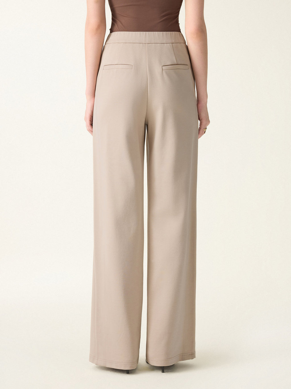 OGLmove Drapey Mid Rise Wide Leg Pull-on Pant with Pockets