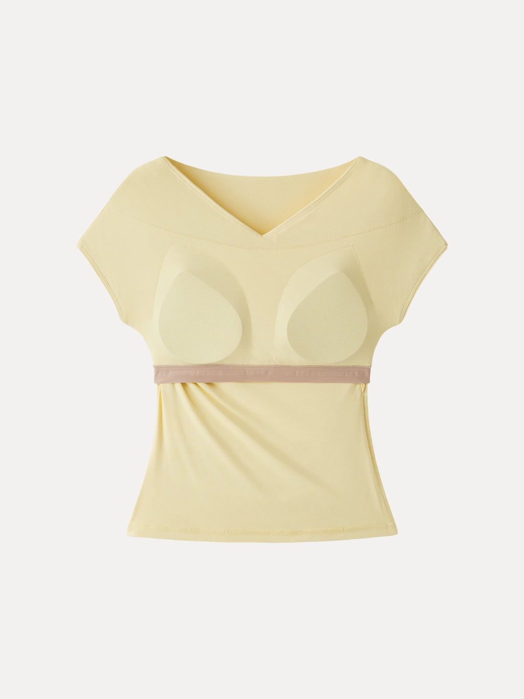 OGLmove SkinKiss Surplice V-Neck Ruching Bra Top
