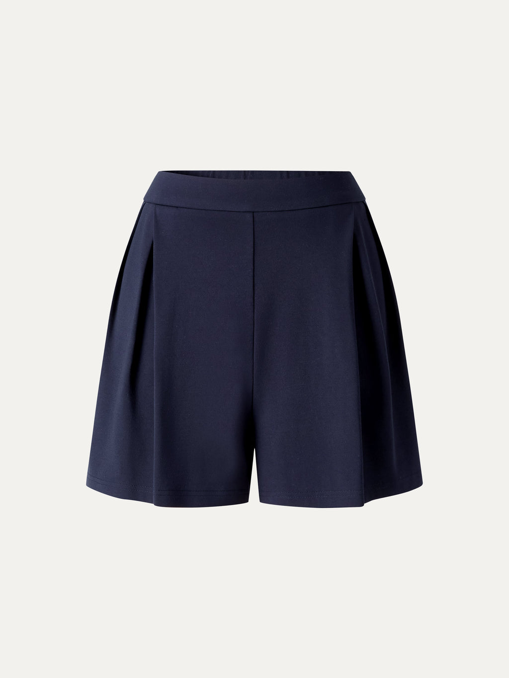 OGLmove Stretch Ponte Pleated Wide Leg Shorts